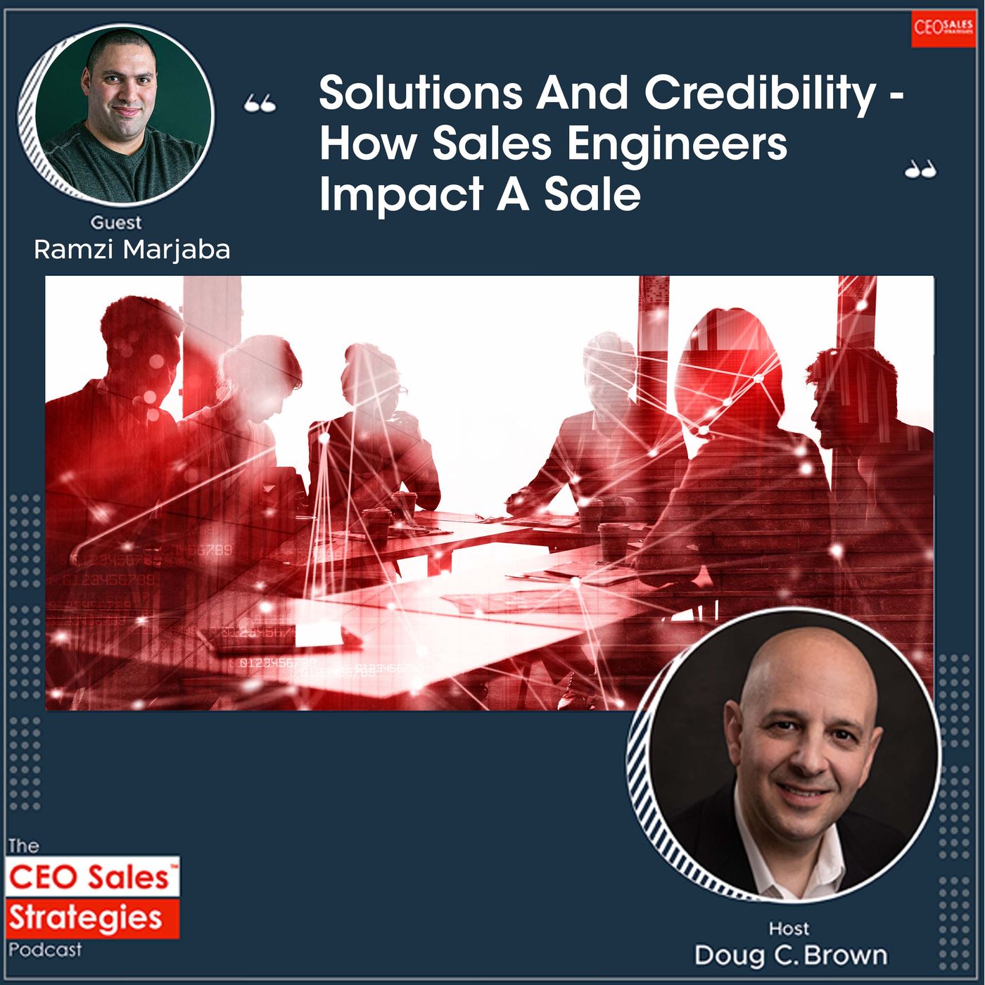 Solutions And Credibility - How Sales Engineers Impact A Sale With Ramzi Marjaba [Episode 72] episode artwork