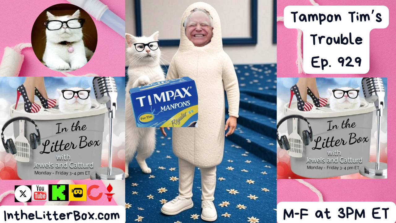 Tampon Tim's Trouble | In the Litter Box w/ Jewels & Catturd – Ep. 929 – 12/2/2025