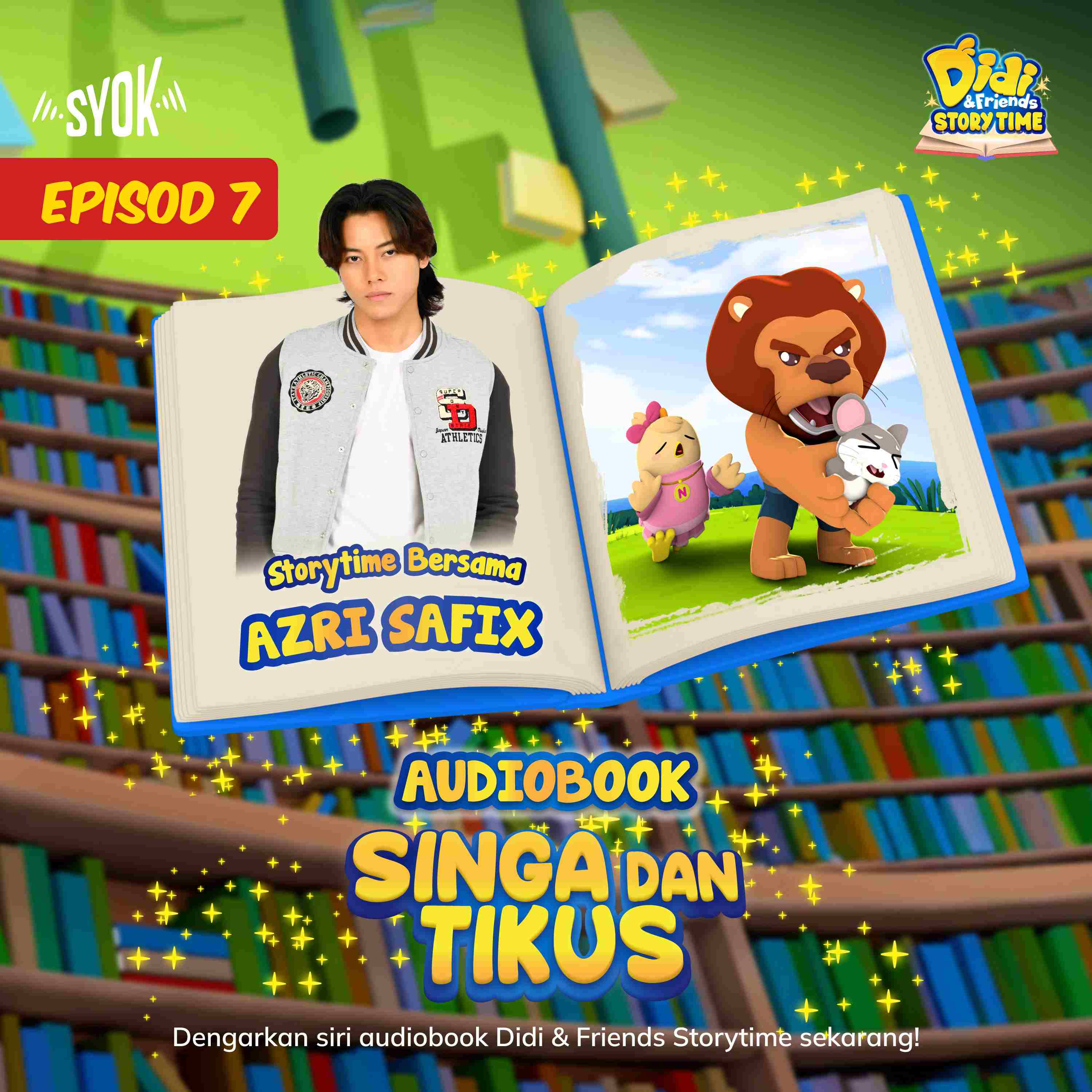 Singa & Tikus Bersama Azri Safix | Didi & Friends Storytime EP7 episode artwork
