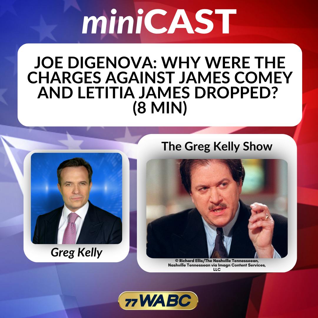 Joe DiGenova: Why Were The Charges Against James Comey And Letitia James Dropped? (8 Min) Joe DiGenova: Why Were The Charges Against James Comey And Letitia James Dropped? (8 Min)