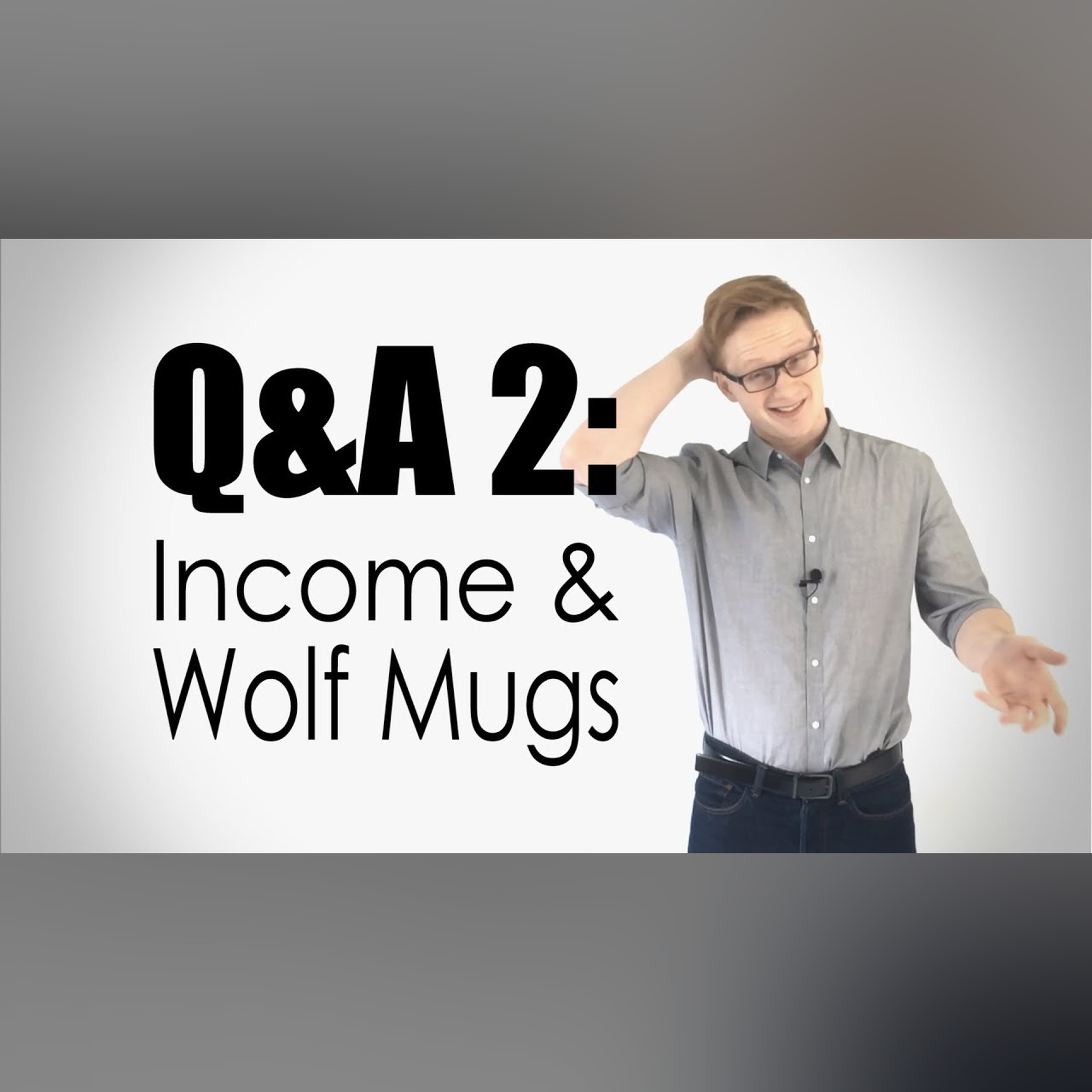 Plain Bagel QandA 2 | Income and Wolf Mugs