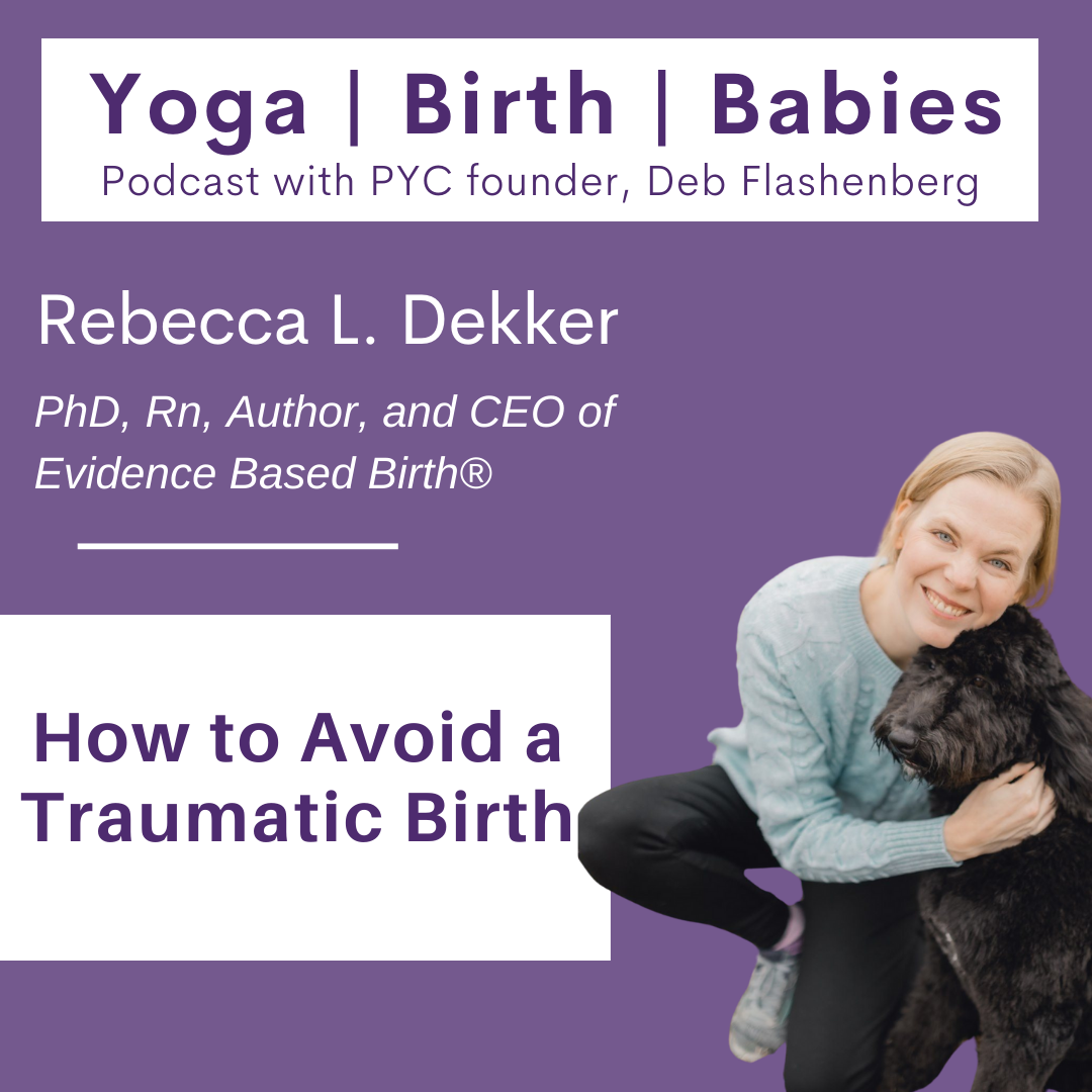 How to Avoid a Traumatic Birth with Dr. Rebecca L. Dekker, PhD, RN episode artwork