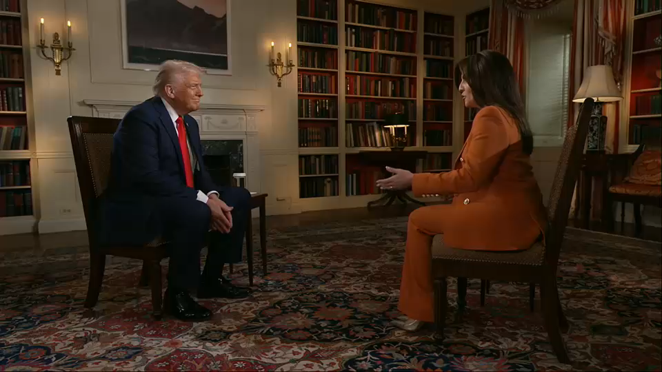 Parte 2 de la exclusiva con el presidente Trump