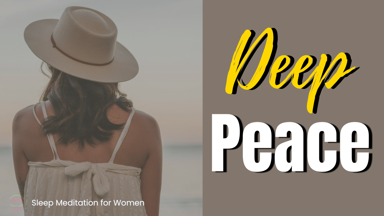Deep Peace Sleep Meditation ☁️ Let Go and Drift Into Restful Sleep