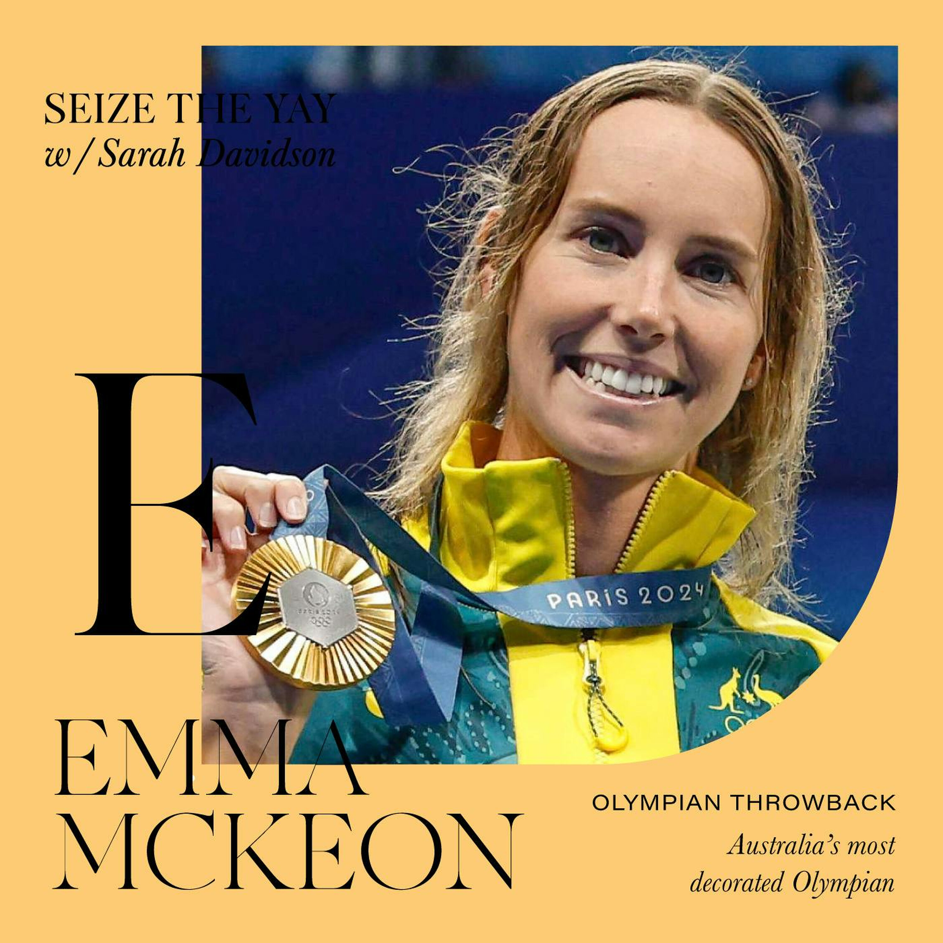 OLYMPIAN SPOTLIGHT // EMMA MCKEON // Australia's most decorated Olympian episode artwork