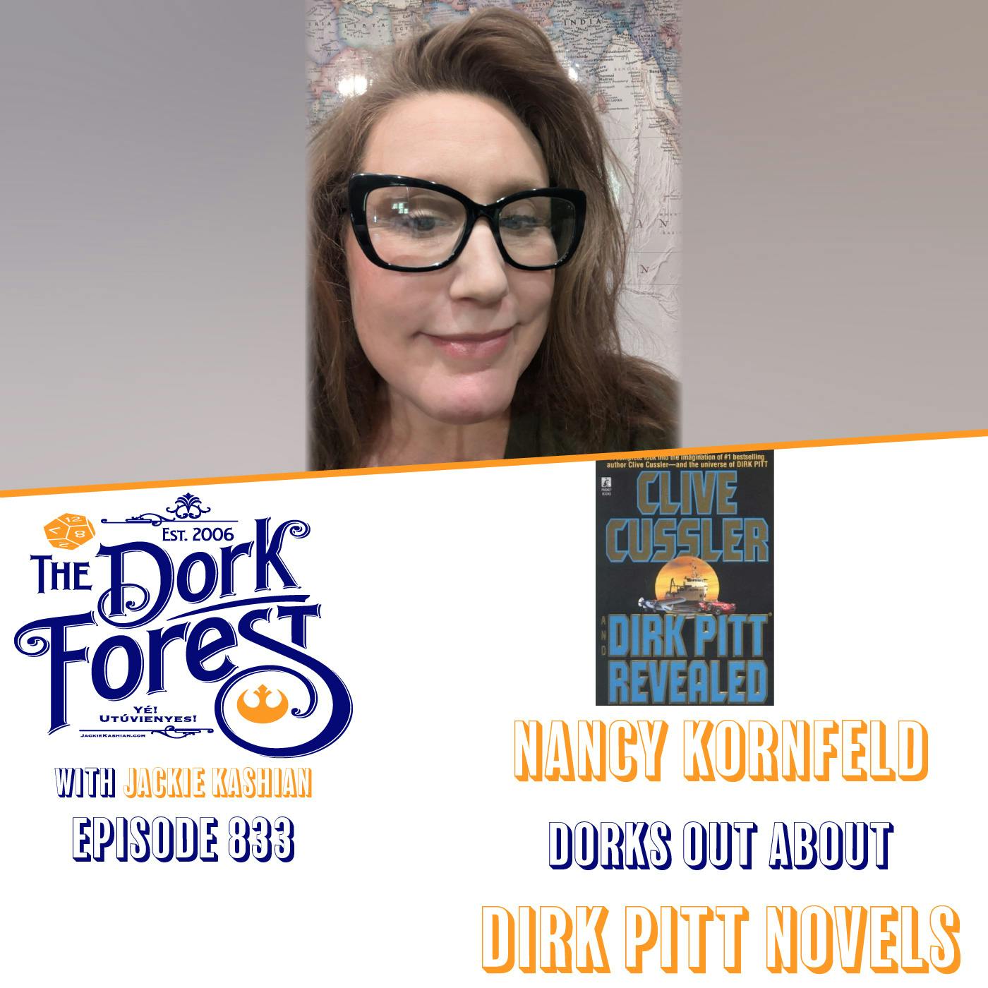 Nancy Kornfeld and talking Clive Cussler – EP 833 Nancy Kornfeld and talking Clive Cussler – EP 833