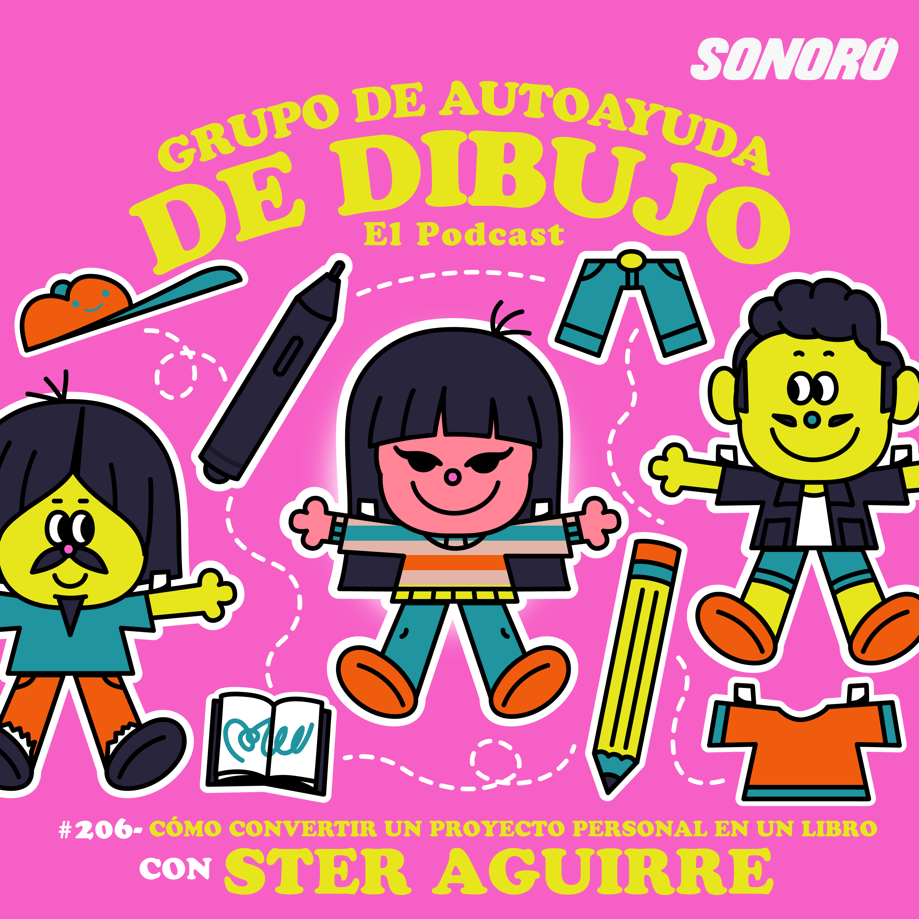 Ep. 206 - Cómo convertir un proyecto personal en un libro con STER AGUIRRE