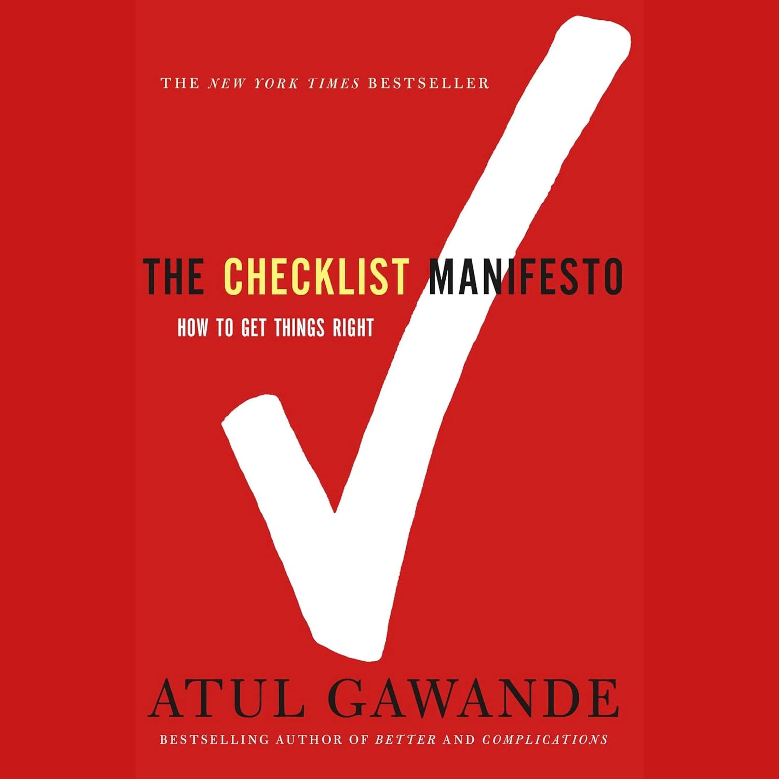 Das Checklist-Manifest Zusammenfassung | Atul Gawande episode artwork