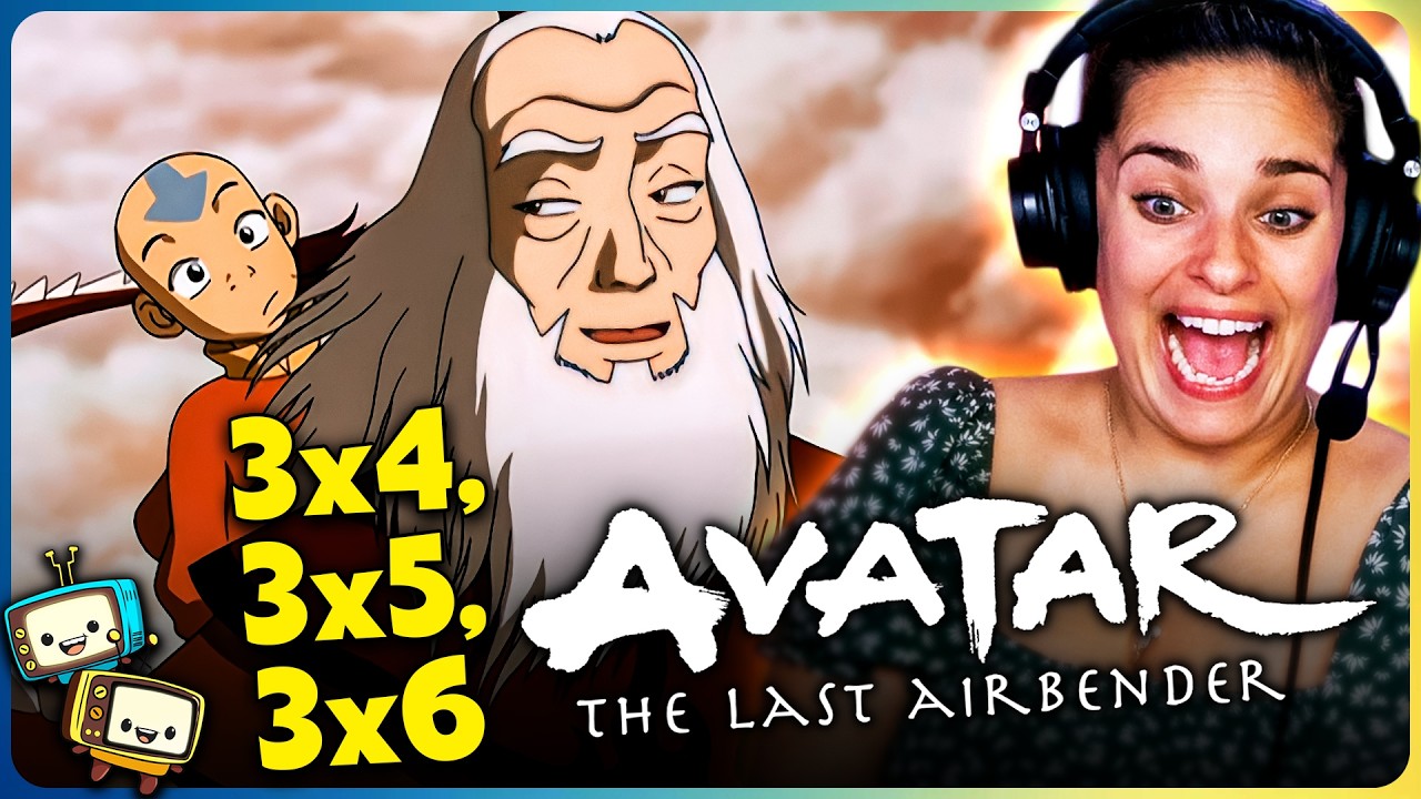 AVATAR: THE LAST AIRBENDER (2007) 3x4, 3x5 & 3x6 Reaction! | First Time Watch! episode artwork
