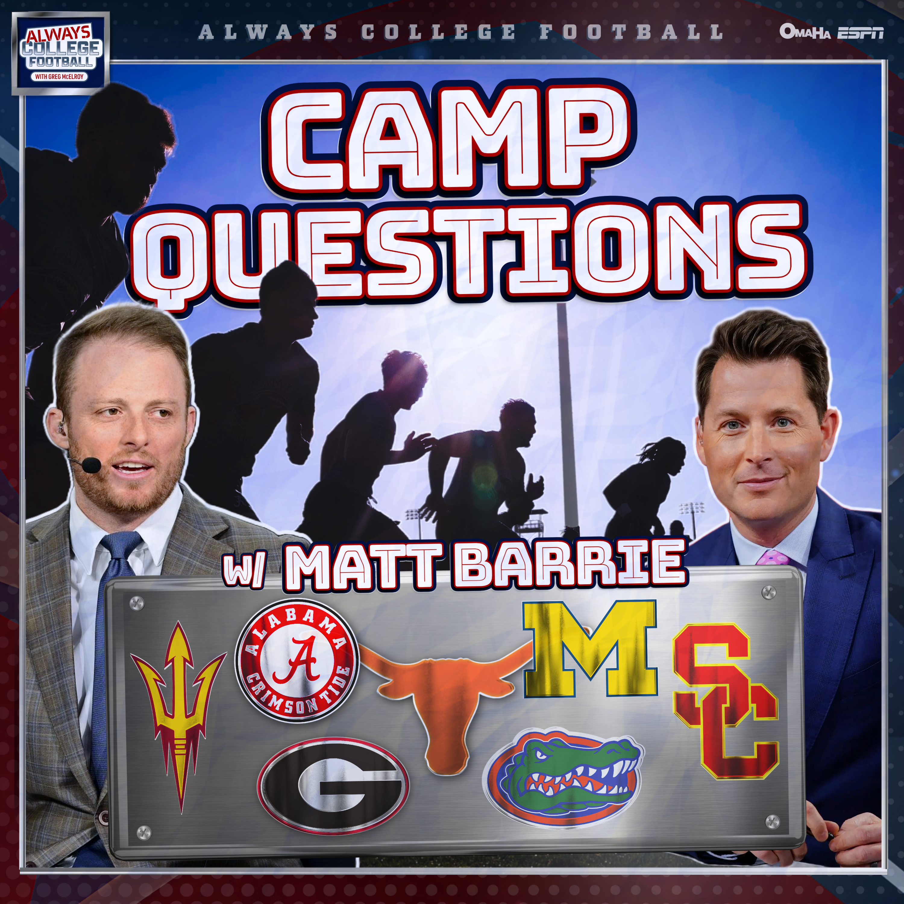 Camp Questions for Florida, Michigan & more with Matt Barrie | Always College Football