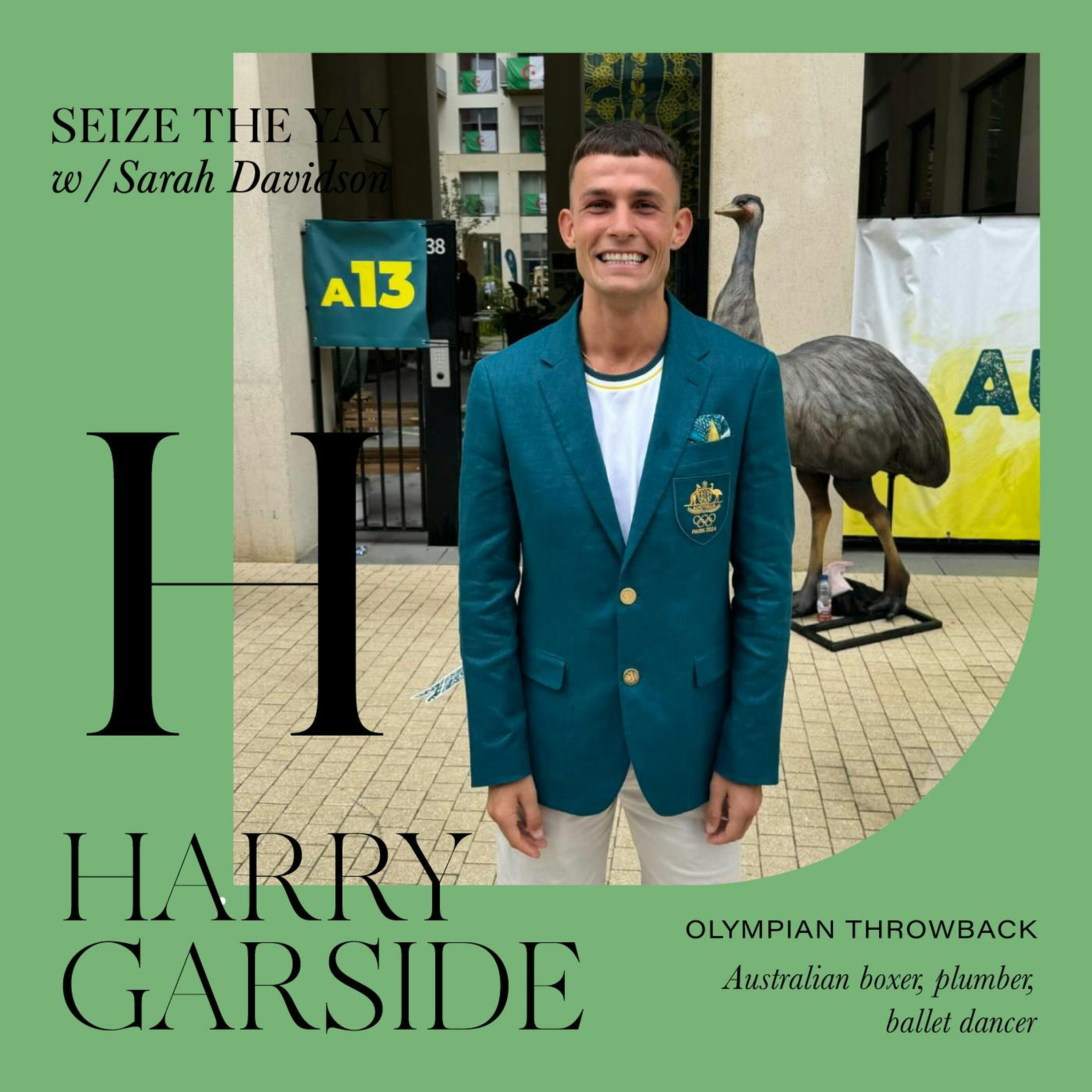 OLYMPIAN SPOTLIGHT // HARRY GARSIDE // Boxing, ballet and breaking down barriers **RE-RELEASE** episode artwork