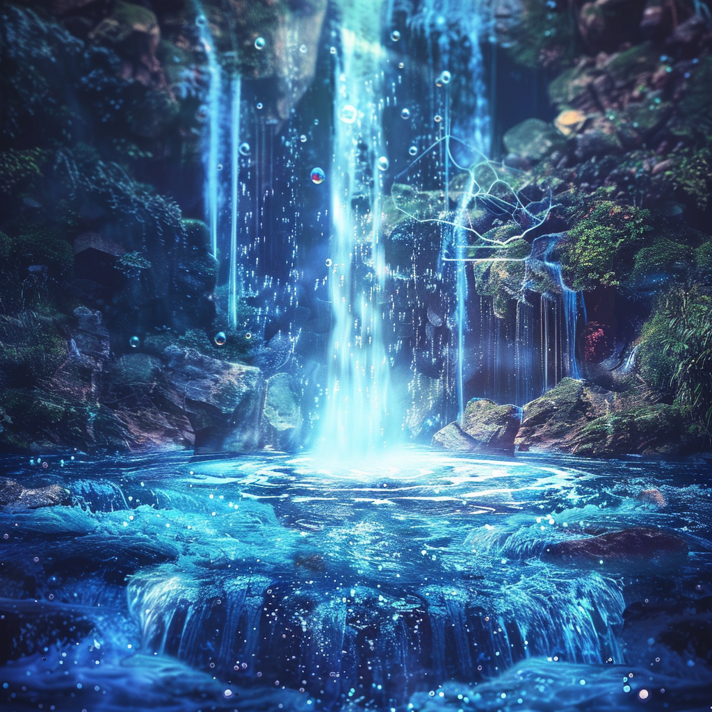 417 Hz with Waterfall Clearing Negative Energy And Help Better Sleep