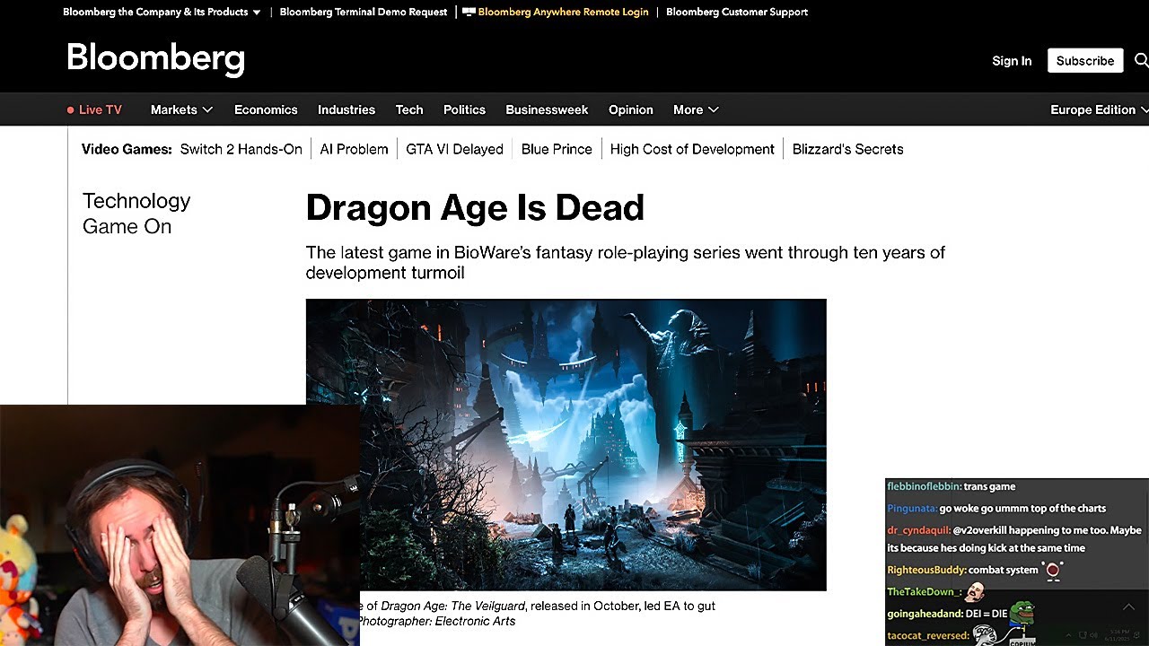 DEI equals Die | Asmongold TV