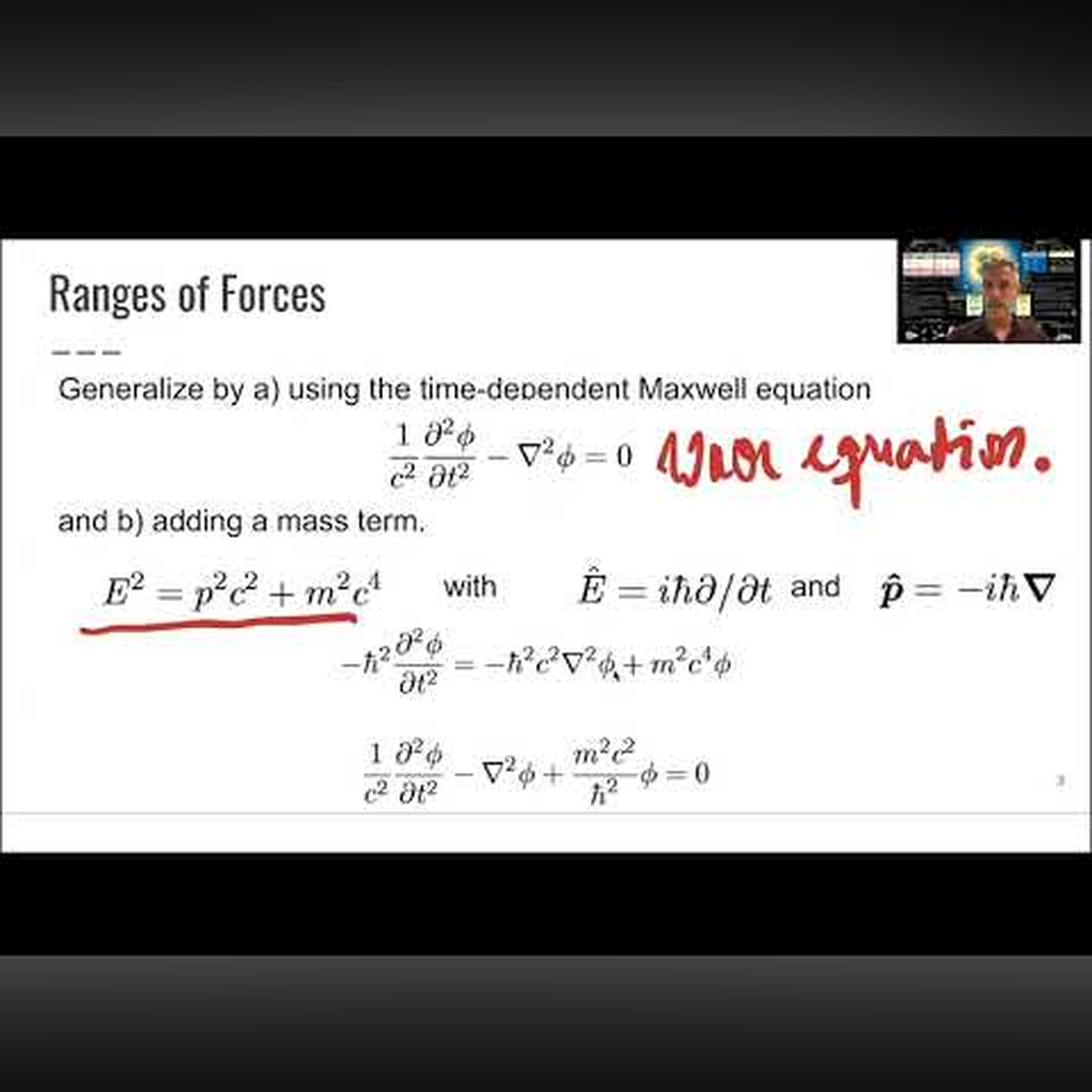 L1.3 Fermions, Bosons, and Fields: Ranges of Forces