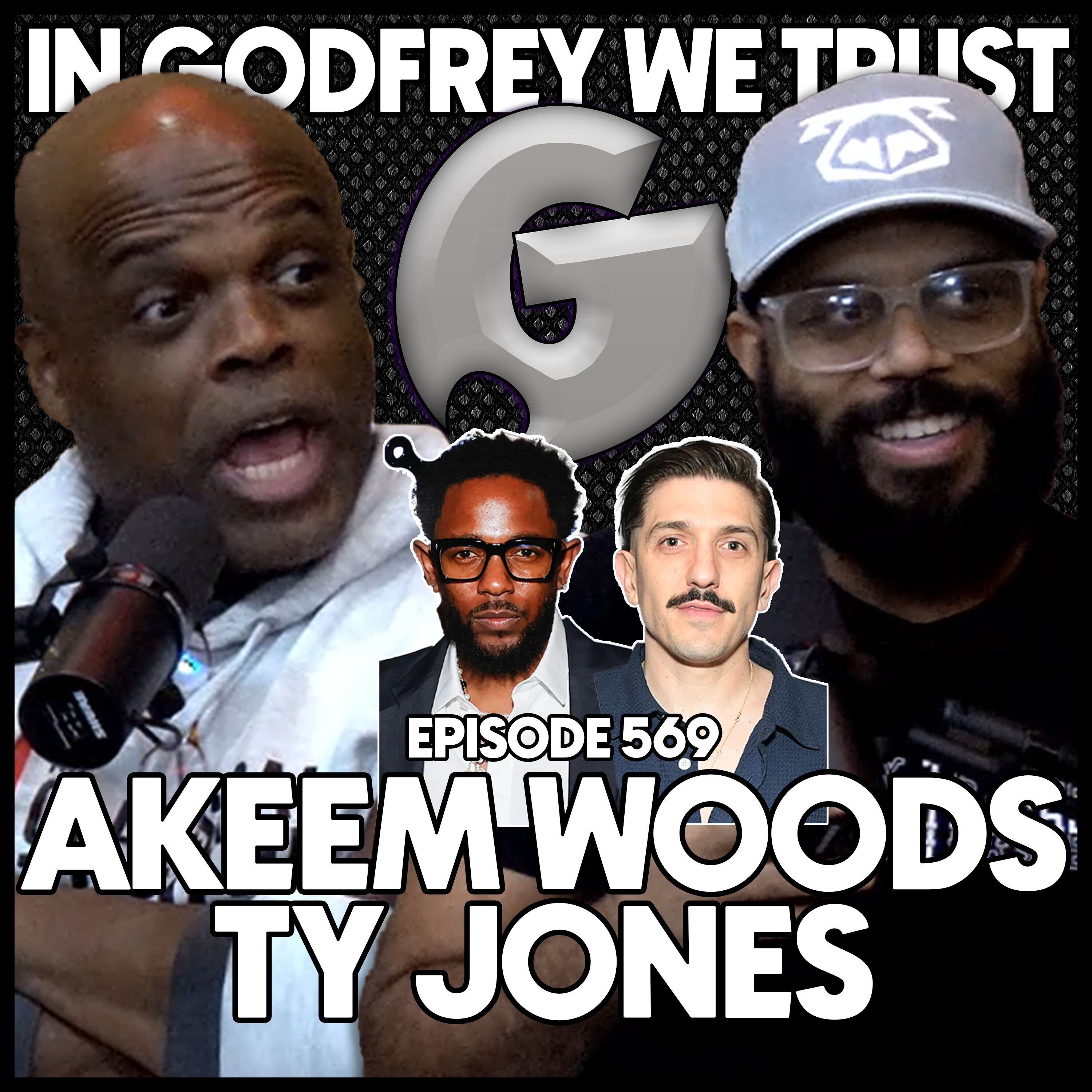 569. Andrew Schulz Responds To Kendrick Lamar | Ty Jones & Akeem Woods episode artwork