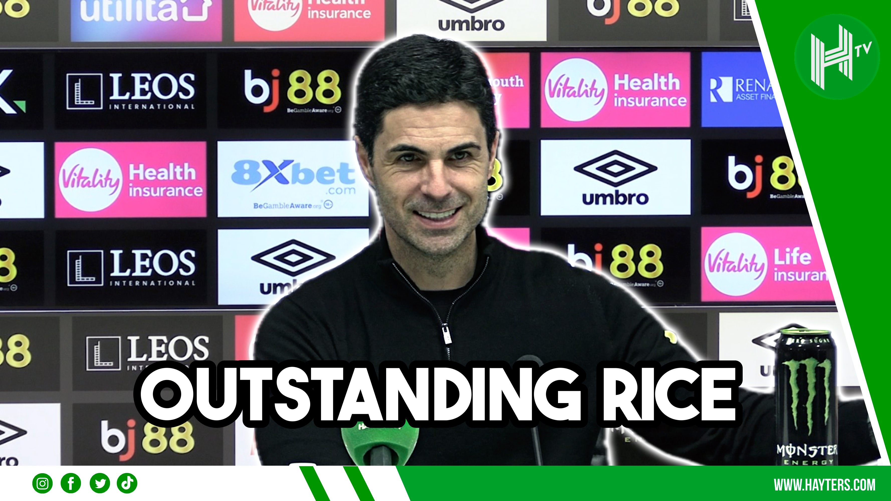 Rice one of BEST midfielders in the WORLD l Mikel Arteta l Bournemouth 2-3 Arsenal