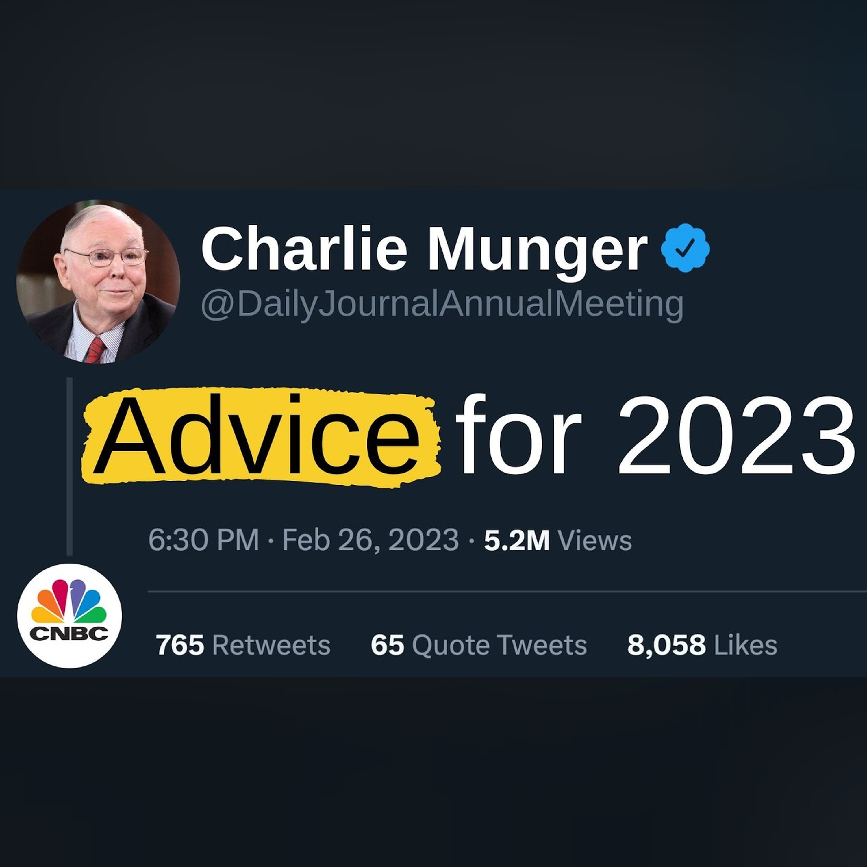 Charlie Munger: How To Invest in the 2023 Recession episode artwork