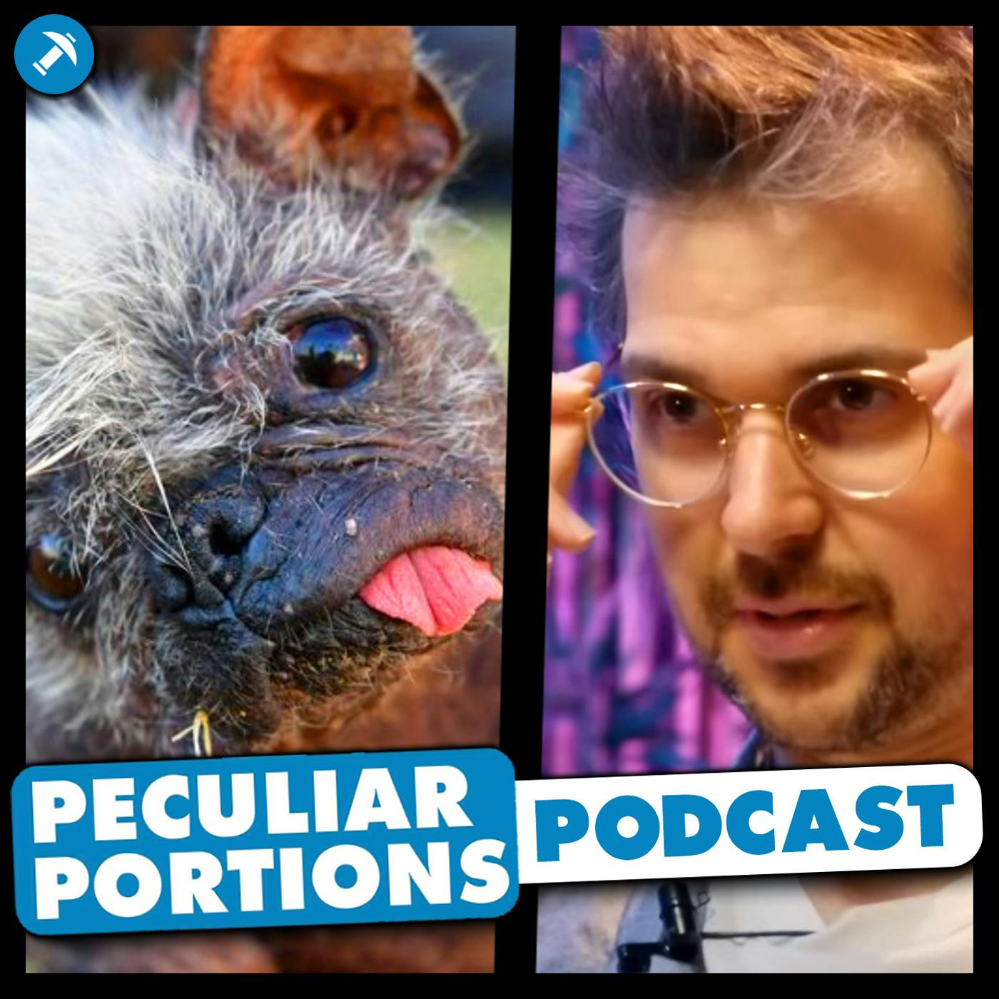 Mr. Happy Face, World's Ugliest Dog - Peculiar Portions Podcast #61
