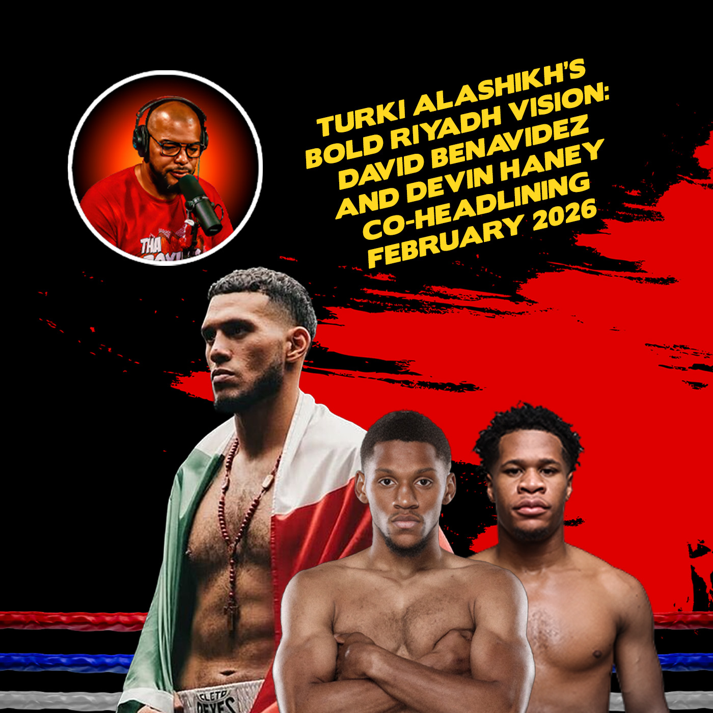 ☎️ Benavidez-Haney February 2026 Double Bill: Norman Jr. KO Threat to Turki's Riyadh Dream❓