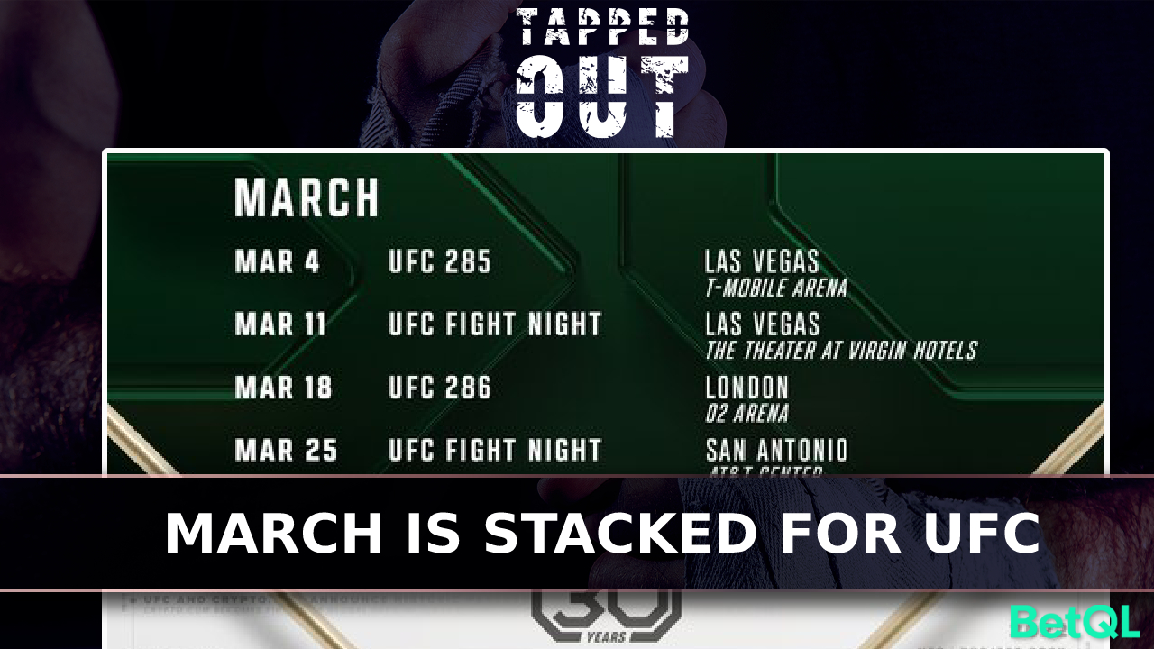 March 2023 is STACKED for the UFC episode artwork