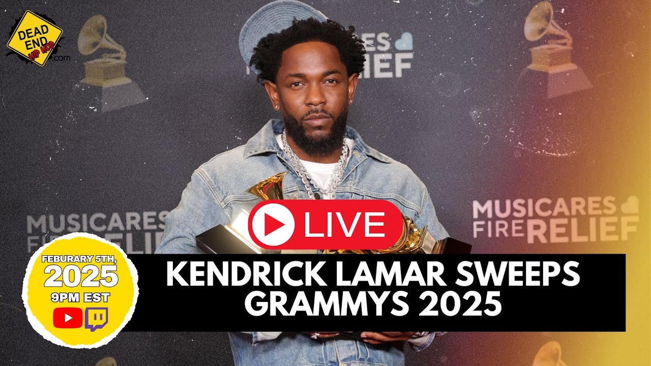 Kendrick Lamar SWEEPS Grammys 2025