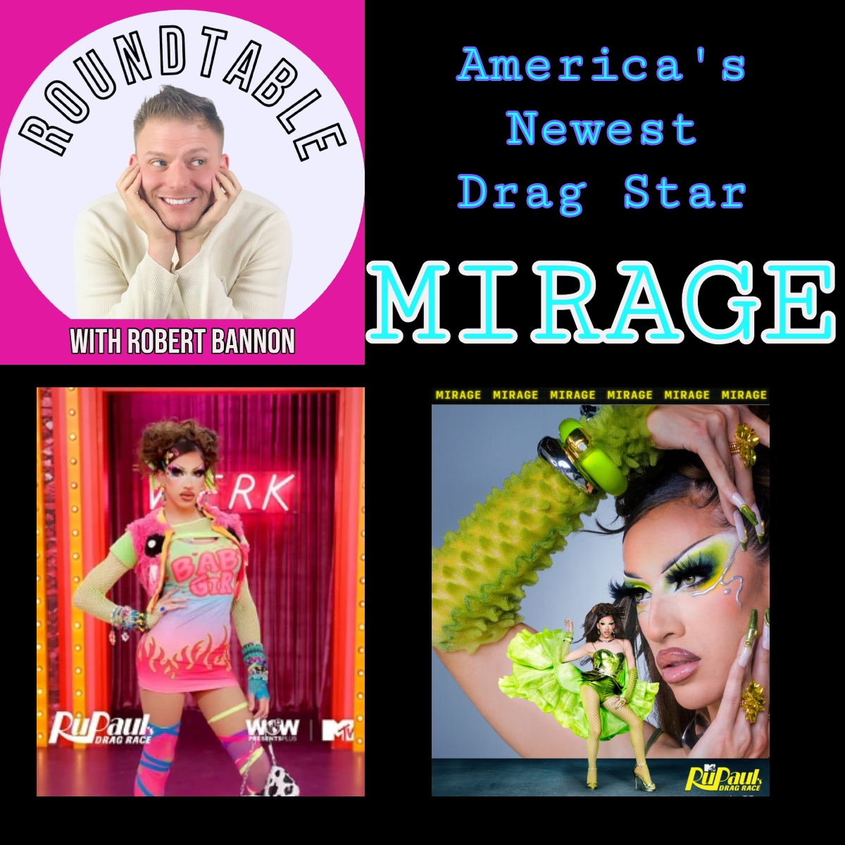 Fresh From The Drag Race Stage- Mirage Is Here Telling All!