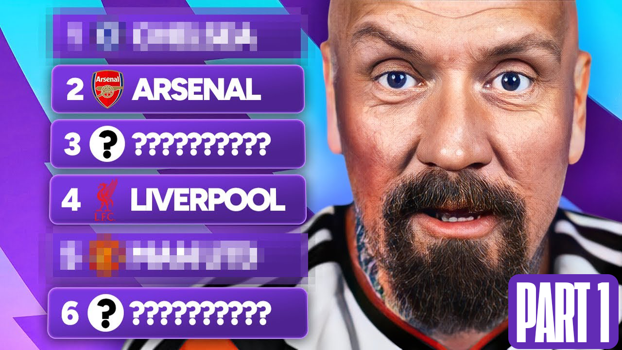 PART 1 - Premier League Predictions 2026/27