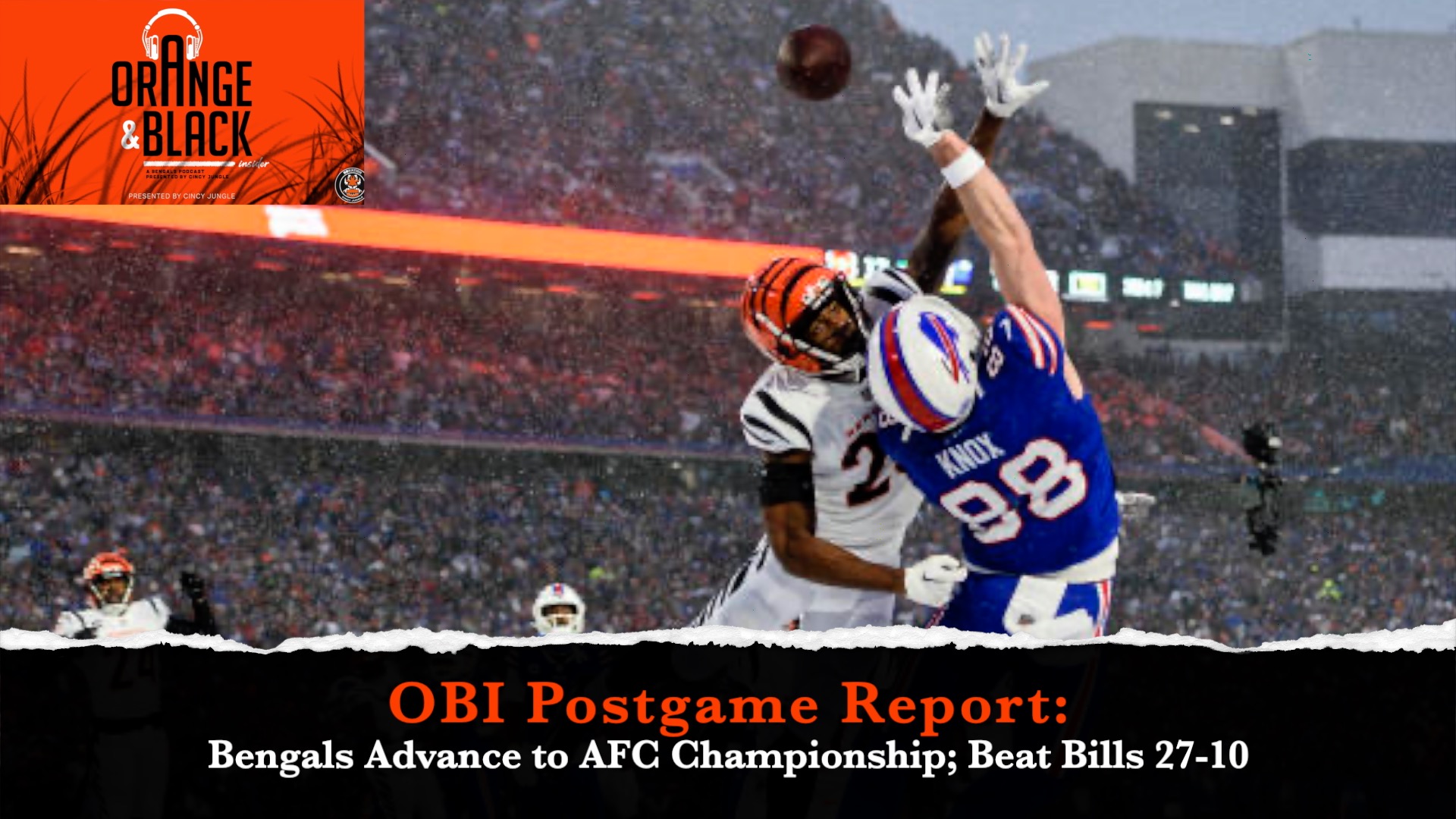 Cincy Jungle postgame report: Bengals advance to AFC Championship with win over Bills episode artwork
