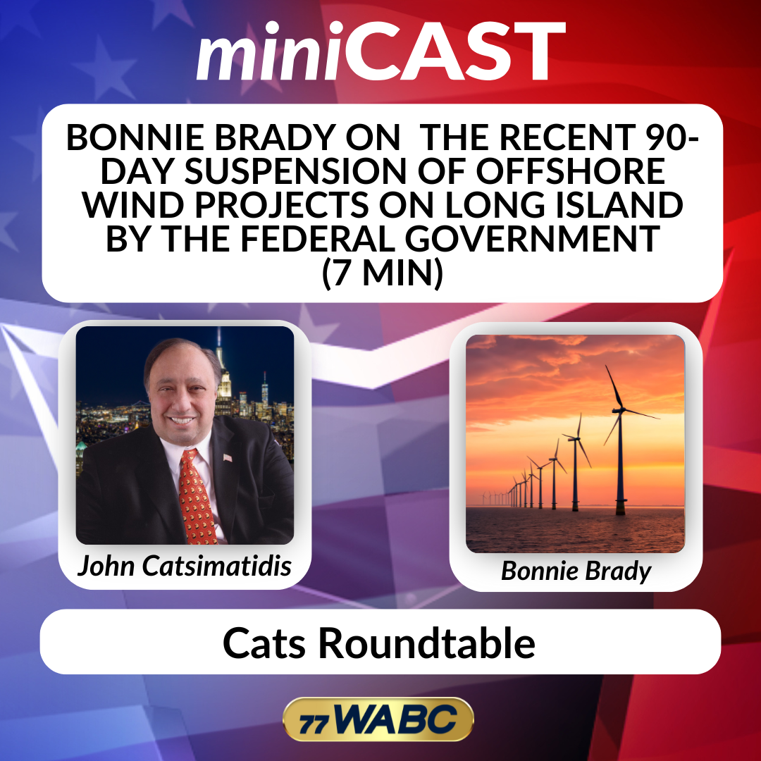 Bonnie Brady on the Recent 90-Day Suspension of Offshore Wind Projects on Long Island by the Federal Government | 12-28-25