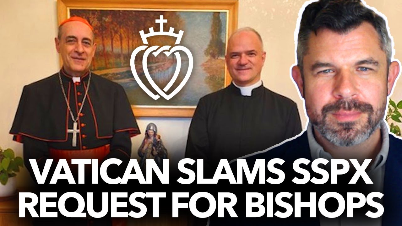 1291: Vatican slams SSPX request for Bishops - Dr Taylor Marshall from Rome
