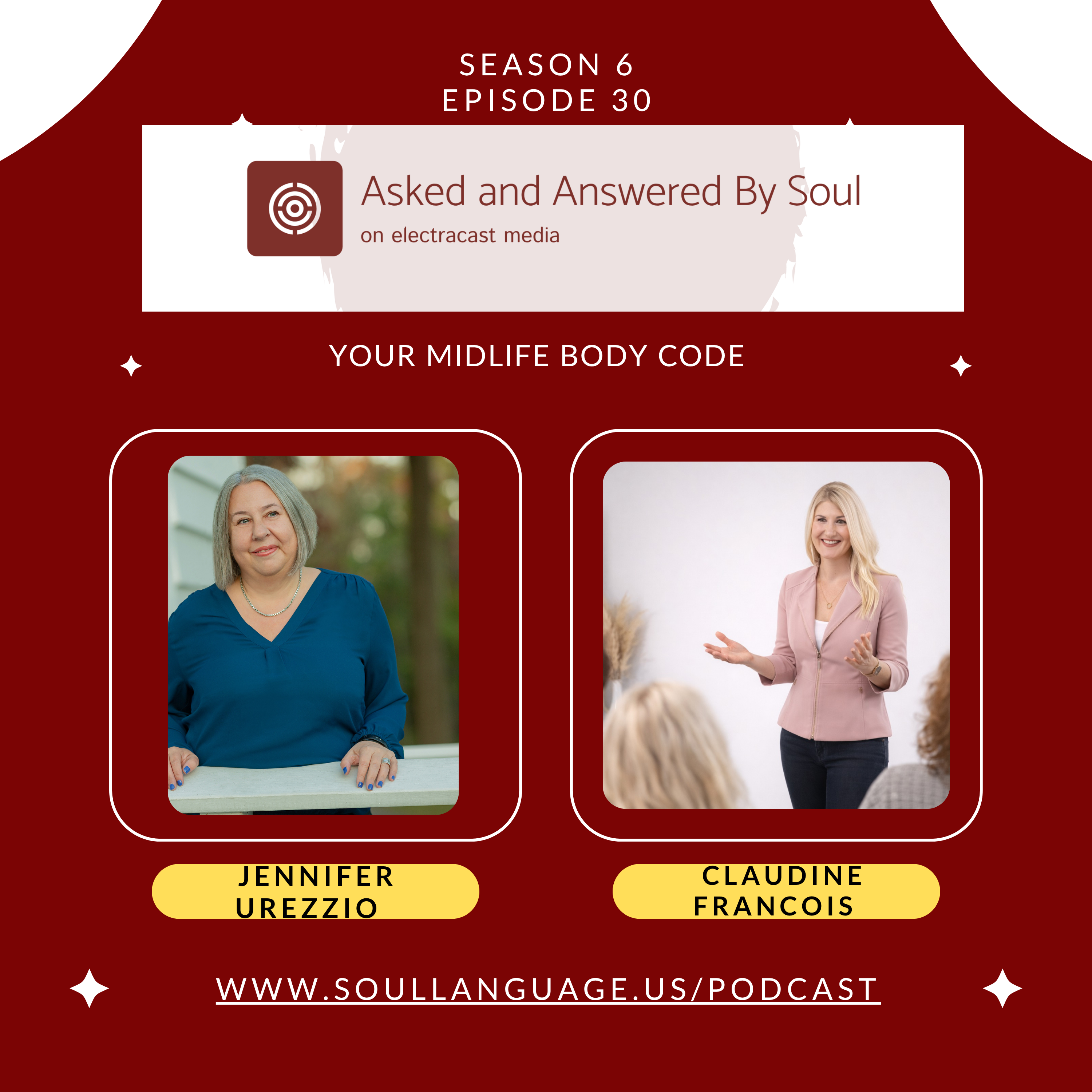 Your Midlife Body Code with Claudine Francois episode artwork