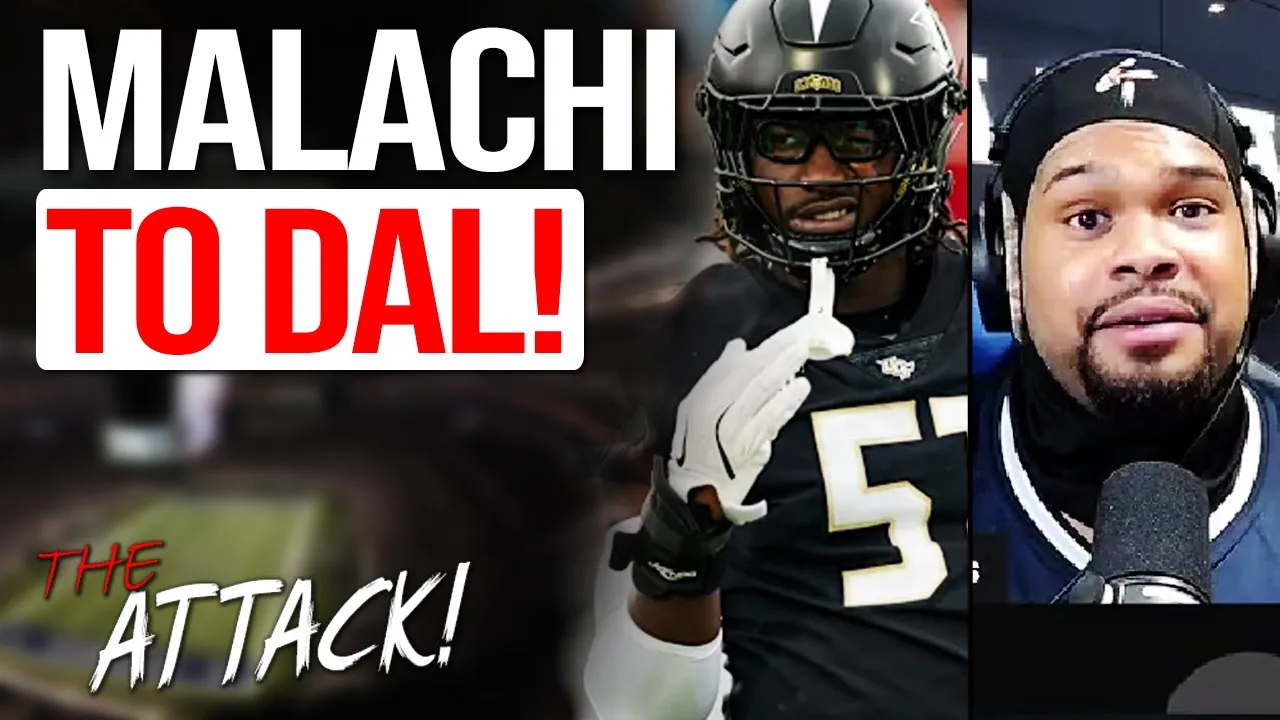 Attack! on Cowboys INSTANT REACTION to Dallas Cowboys Picking UCF EDGE Malachi Lawrence! episode artwork