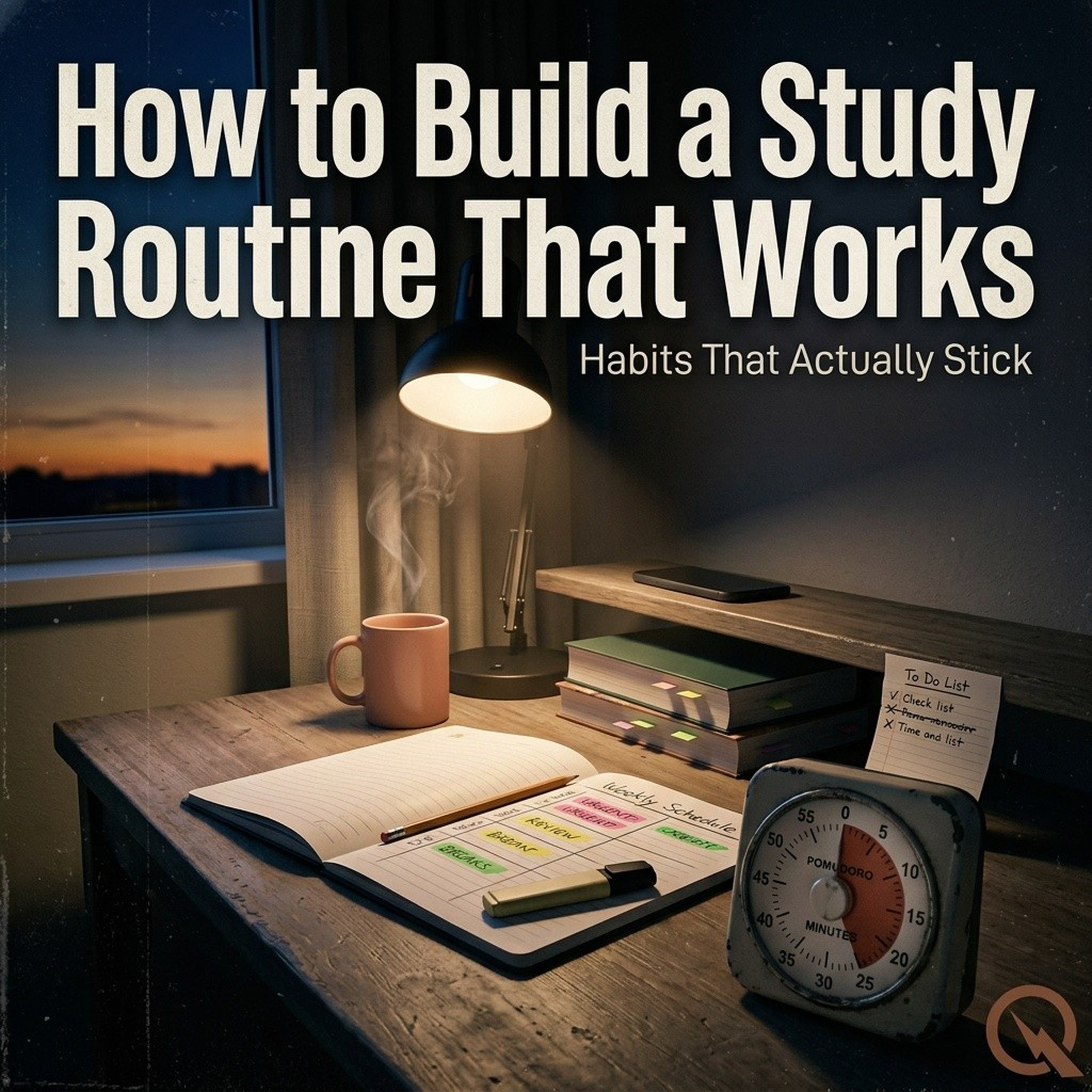 How to Build a Study Routine That Works