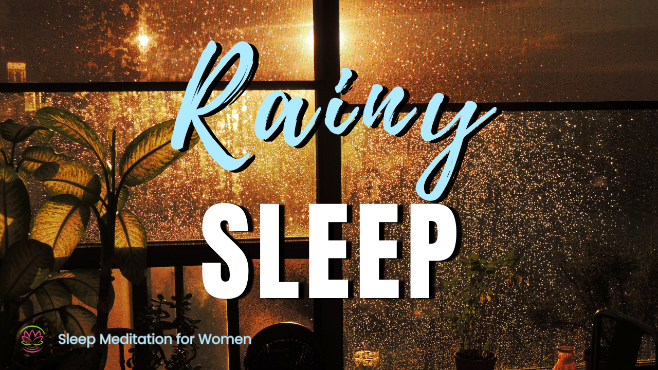Rain Sounds Sleep Meditation 🌧️ Relax With Gentle Raindrops and Sleep Deeply