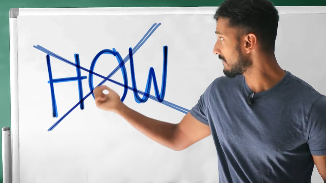 MANIFEST ANYTHING: stop focusing on "how" | Quazi Johir