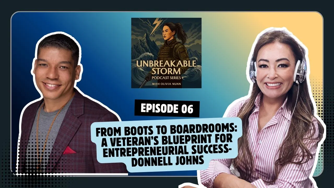 From Uniform to Unstoppable: Donnell Johns Redefining Leadership After the Military Ep. 6 episode artwork