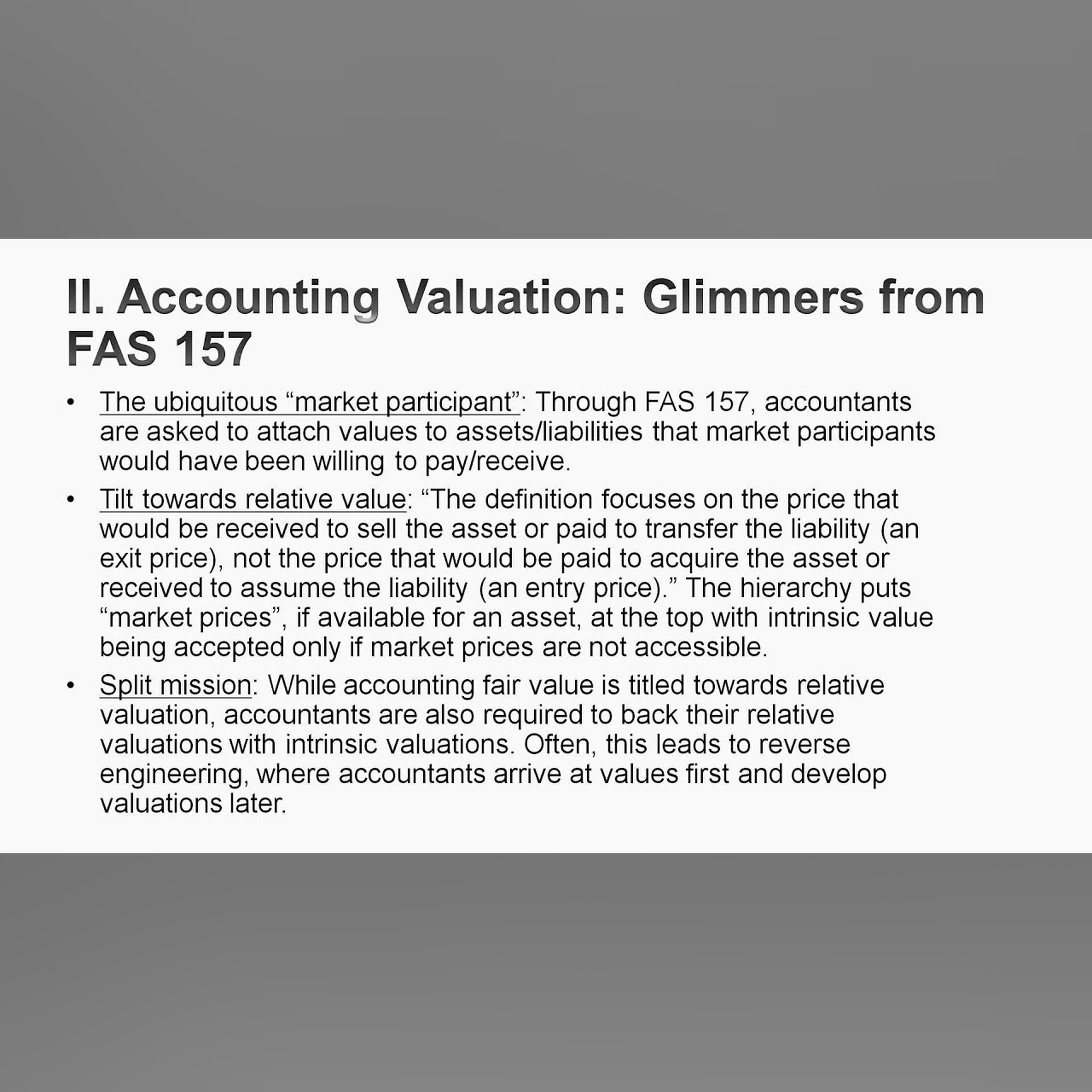 Session 19: Asset Based Valuation