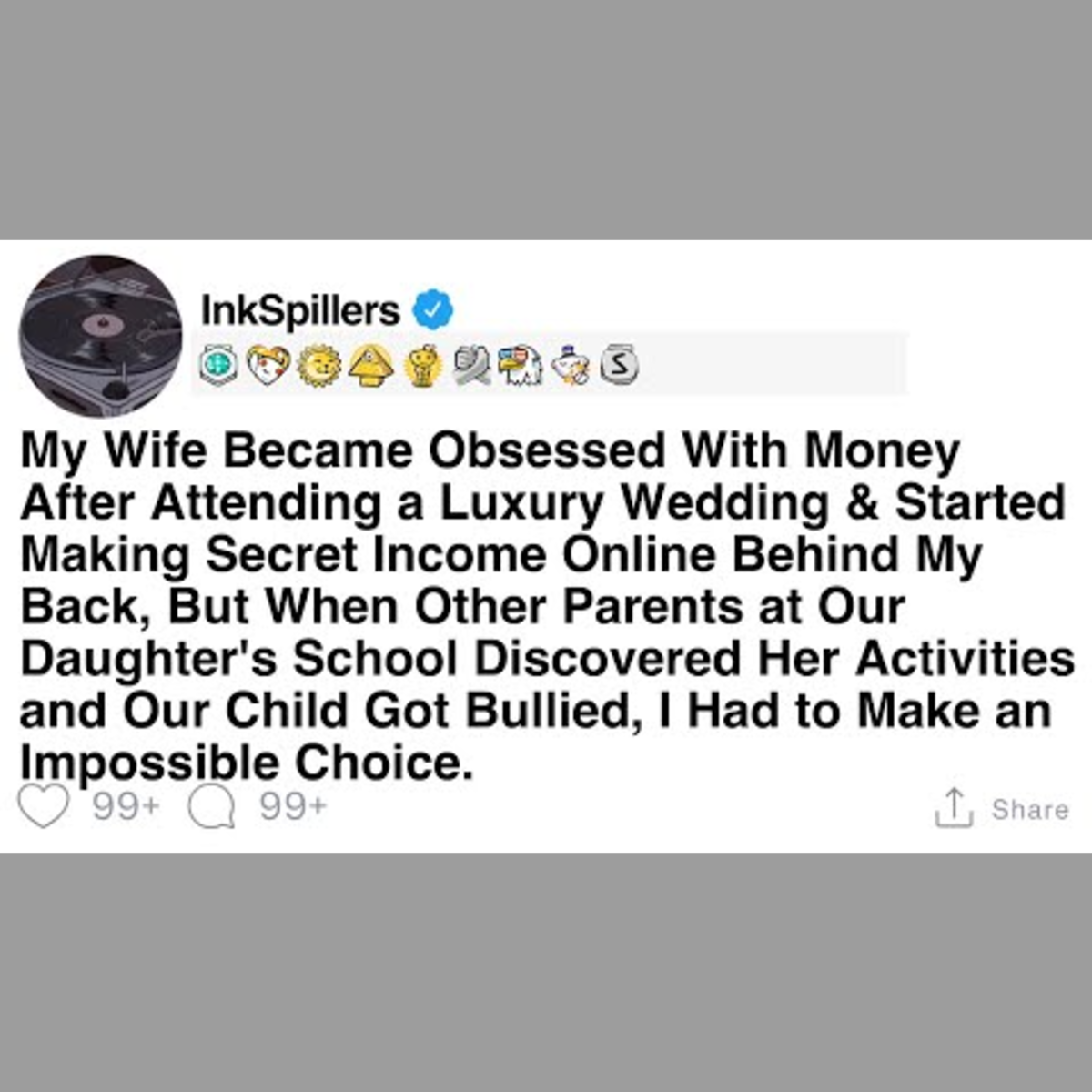 Wife's Secret Online Income After Luxury Wedding Causes School Drama
