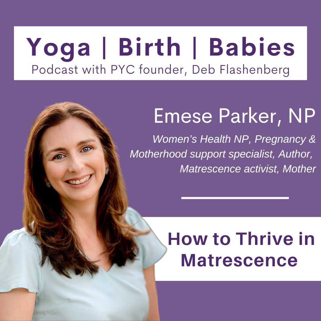 How to Thrive in Matrescence with Emese Parker, NP episode artwork