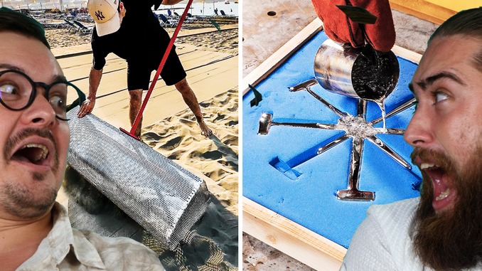 REACTing to a real ECO-HERO! Amazing recycling of garbage he found on the beach! episode artwork