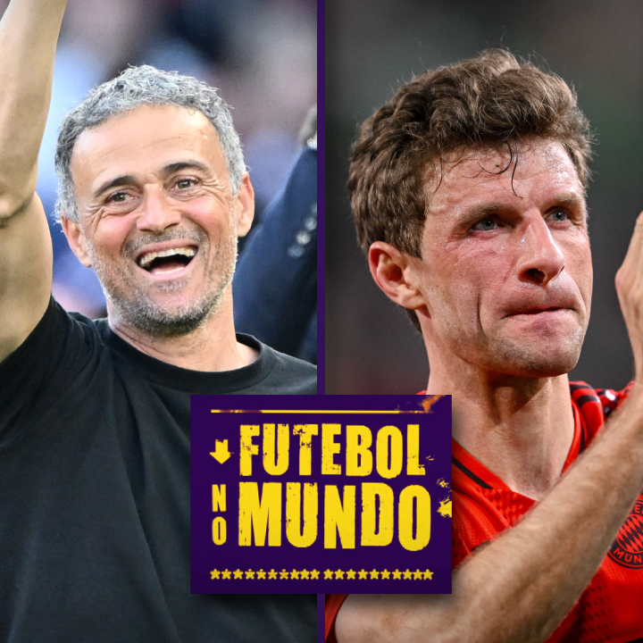 PSG campeão dominante, tropeço do Real Madrid e despedida de Thomas Müller do Bayern