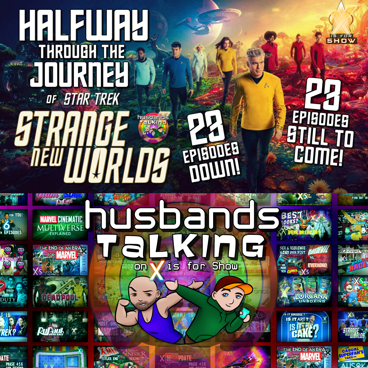 Star Trek: Strange New Worlds s3, Starfleet Academy, & SDCC News 2025!