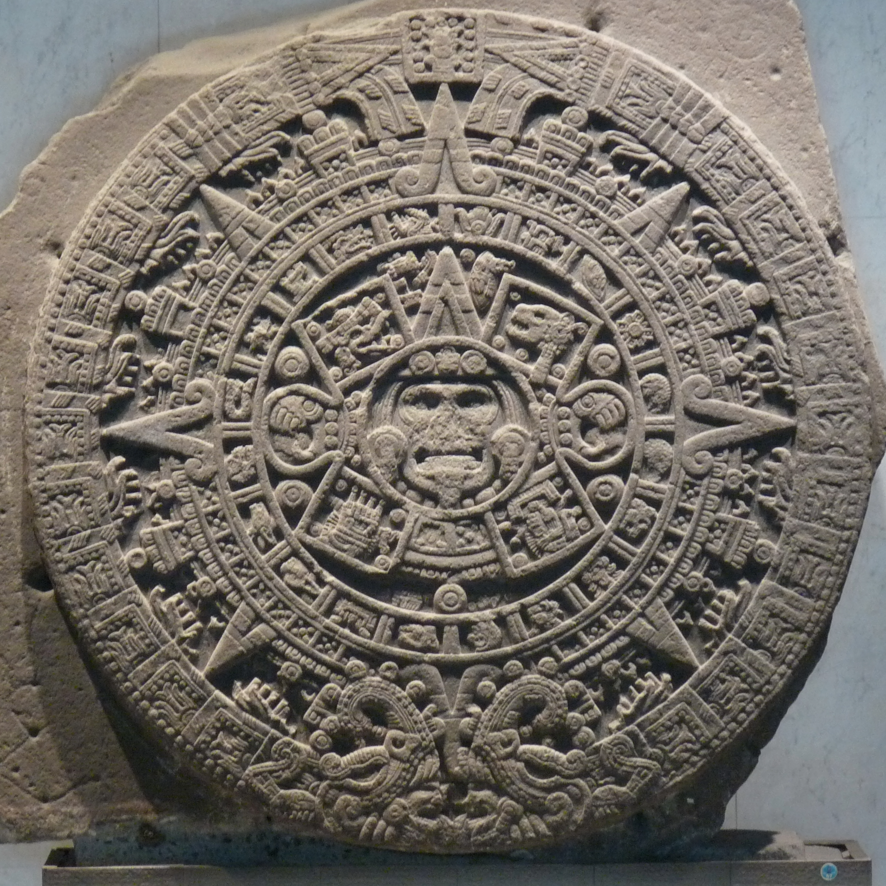 The Aztec Calendar Stone