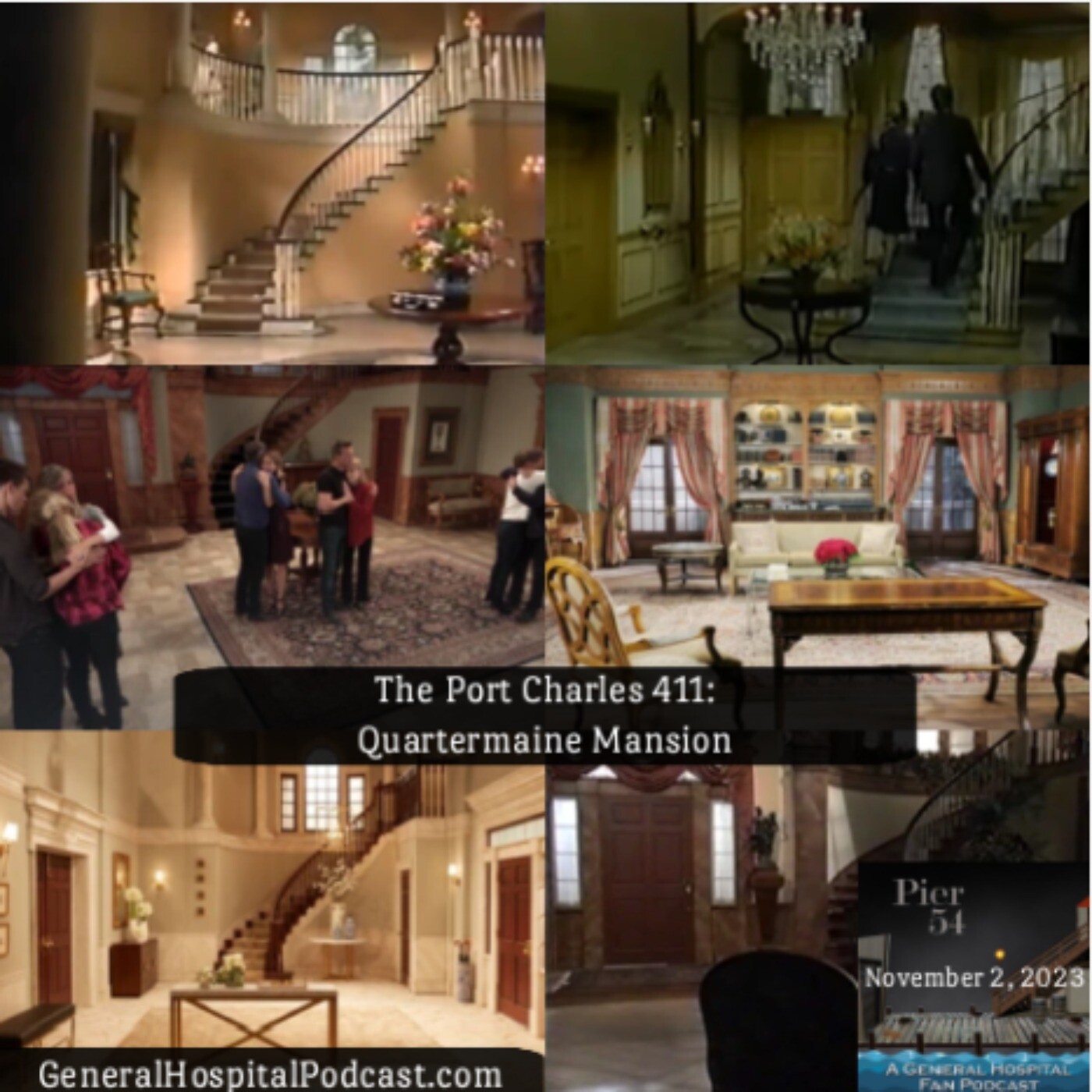 Episode 488: The Port Charles 411 - The Quartermaine Mansion episode artwork