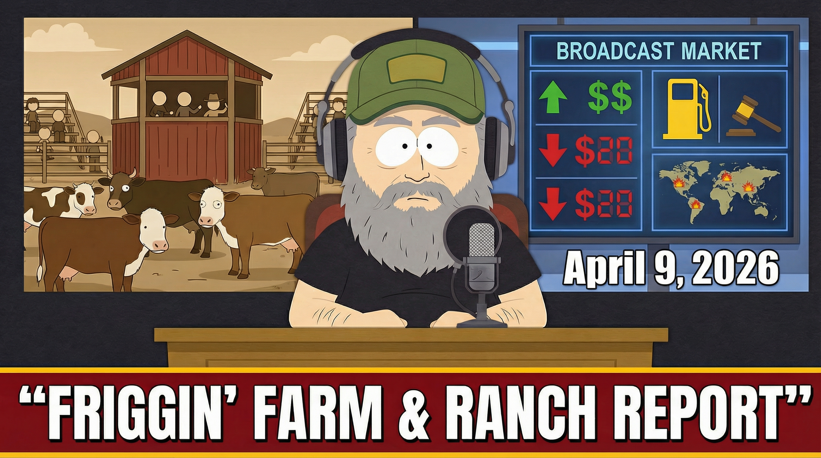 Man About a Horse — Friggin’ Farm & Ranch Report (4/9/26)