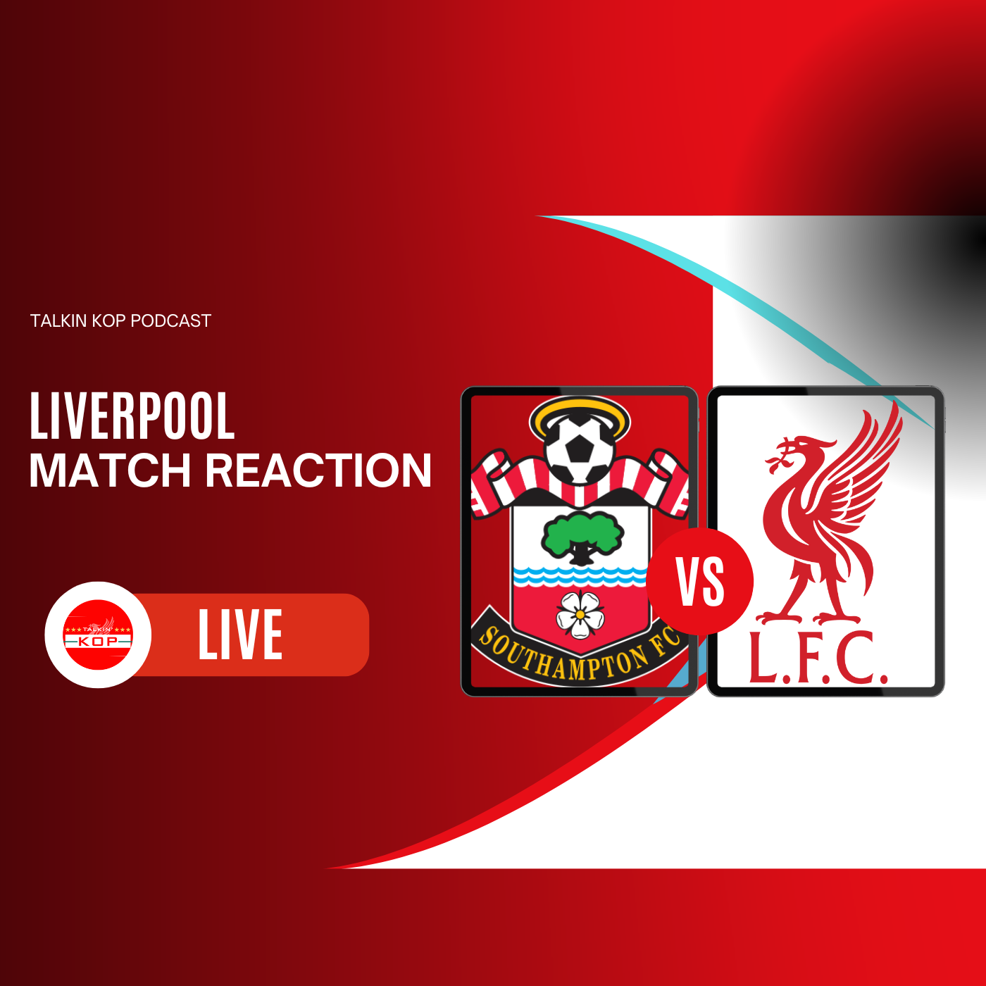 Southampton 2 Liverpool 3 | Live Match Reaction episode artwork