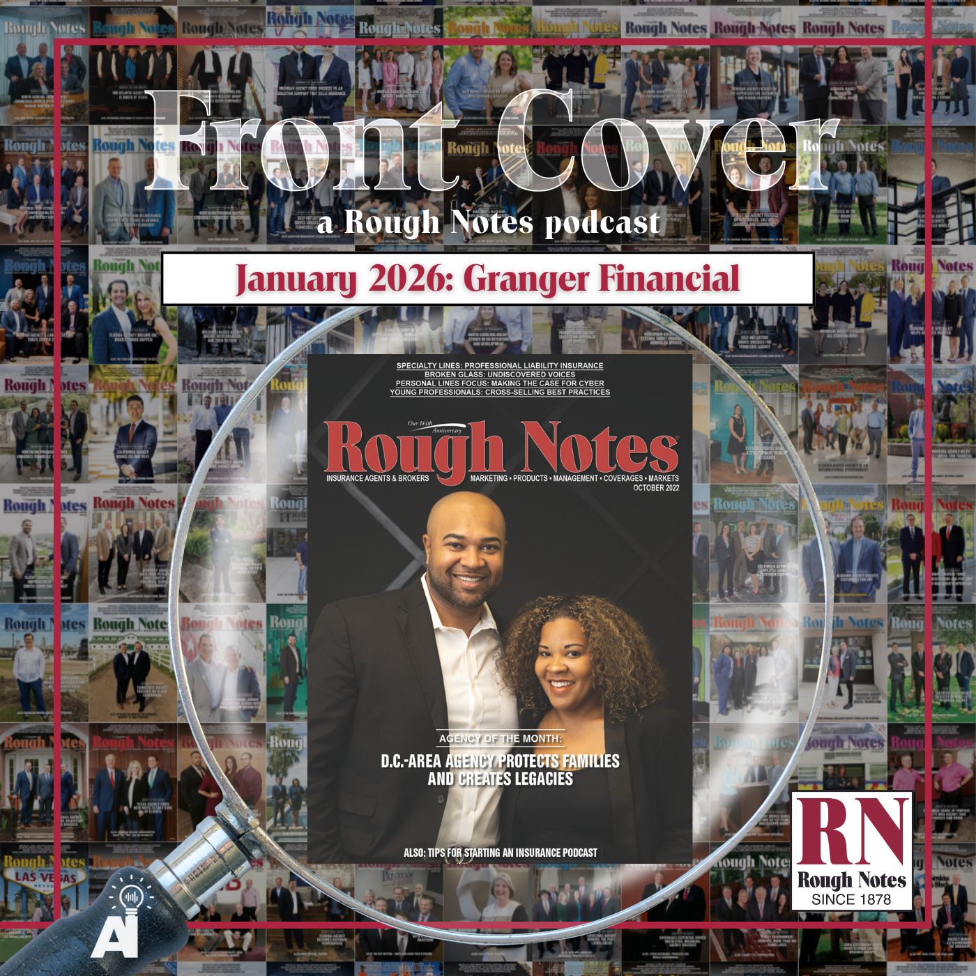 Rough Notes Front Cover, January 2026: Jeff and Eboné Granger - Granger Financial