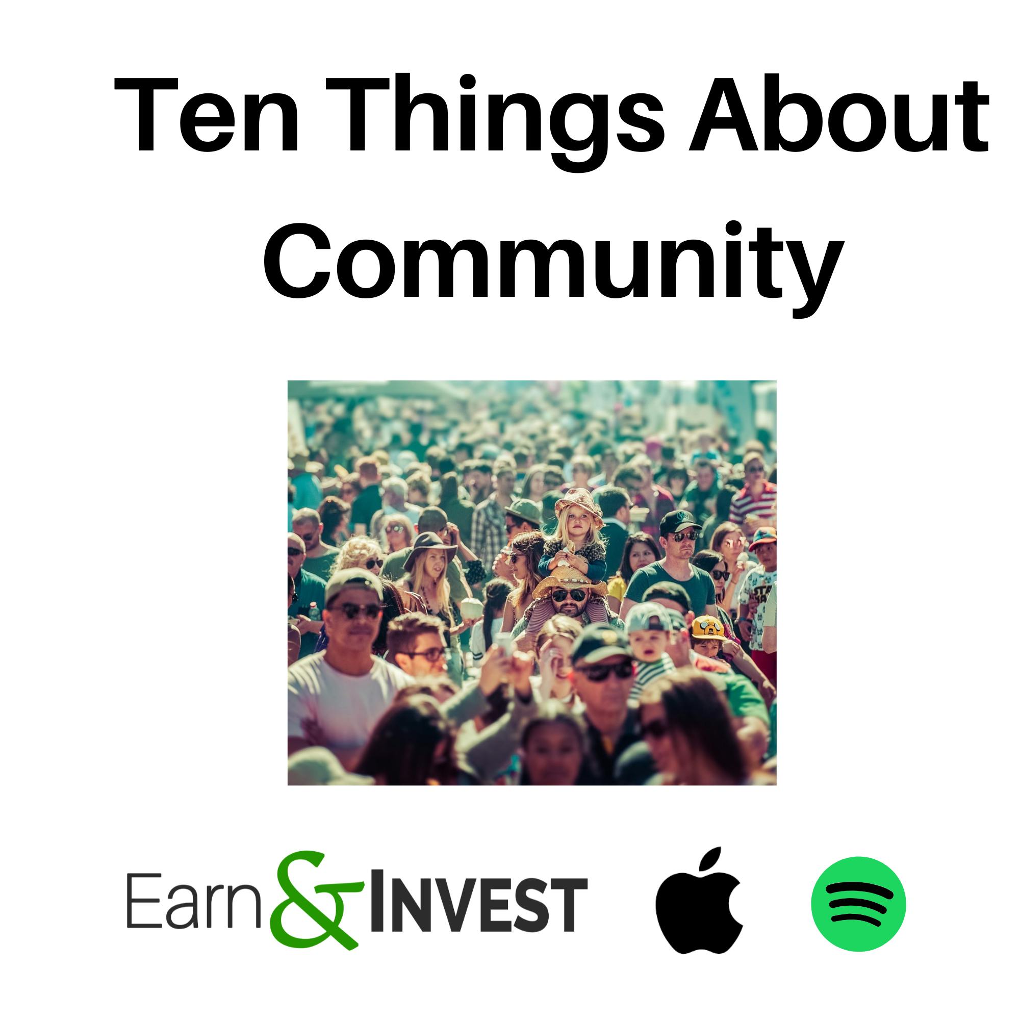 614. Ten Things About Community 614. Ten Things About Community