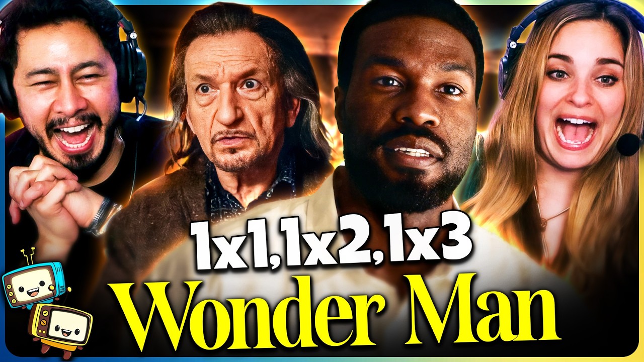 WONDER MAN 1x1, 1x2, & 1x3 Reaction! | First Time Watch! | Yahya Abdul-Mateen II | Ben Kingsley episode artwork