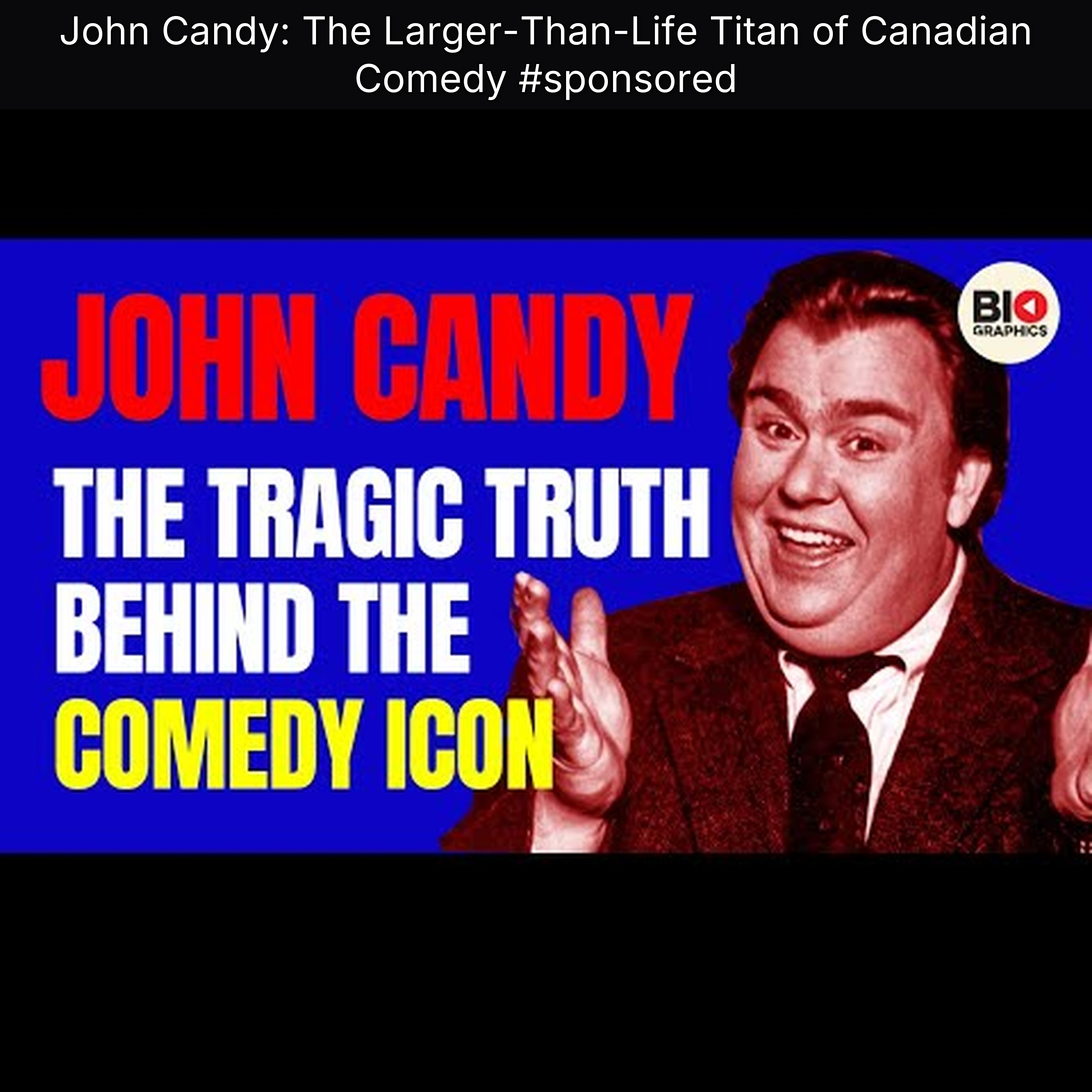 John Candy: The Larger-Than-Life Titan of Canadian Comedy #sponsored episode artwork
